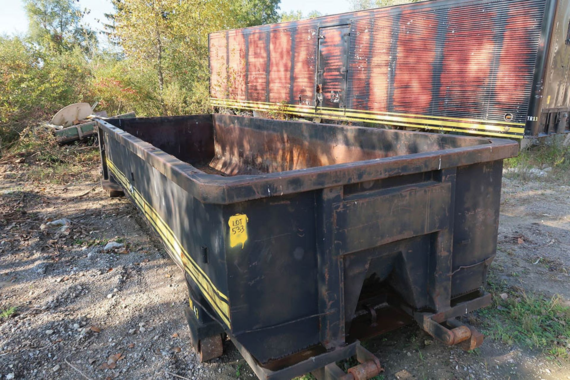 30 CU. YARD ROLL-OFF CONTAINER, RB43 ***LOCATED IN MIDLAND, MICHIGAN**