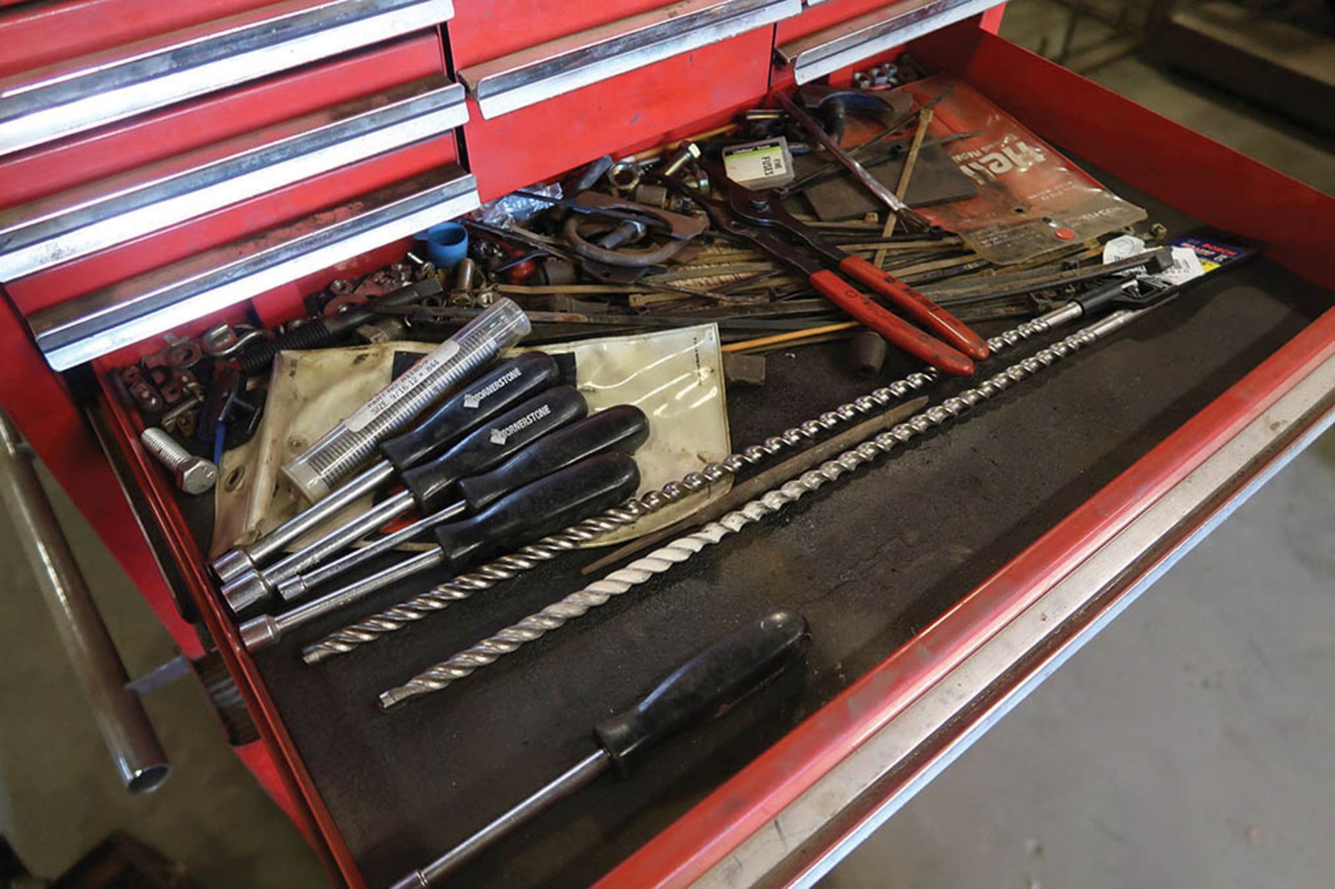 20-DRAWER MAC TOOLS TOOLBOX WITH TOOLS ***LOCATED IN MIDLAND, MICHIGAN** - Bild 4 aus 6