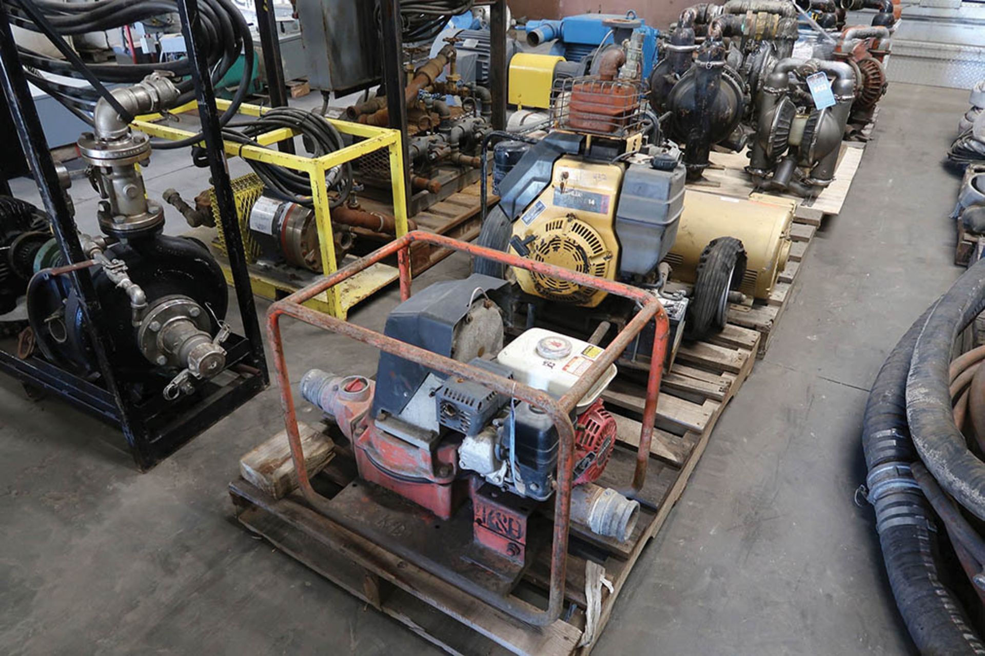 (4) GAS POWERED PUMPS ***LOCATED IN MIDLAND, MICHIGAN**