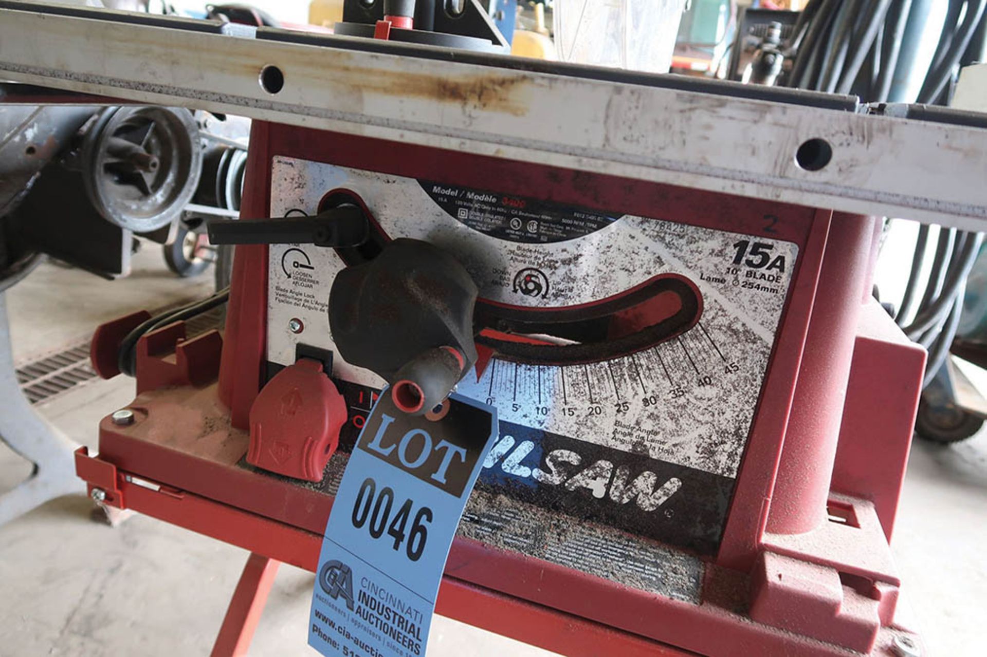 10'' SKILSAW MODEL 15A TABLE SAW - Image 6 of 8