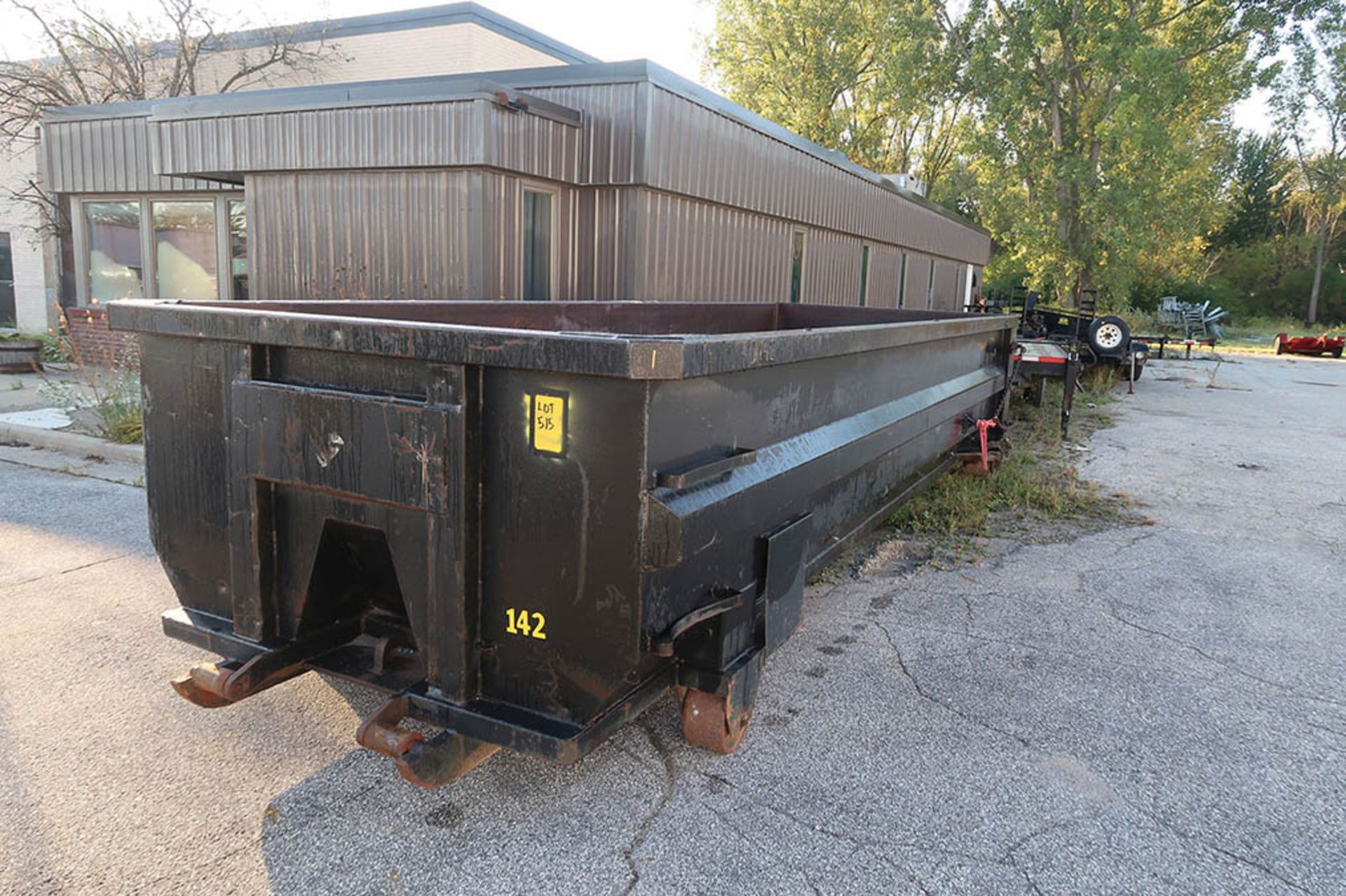 30 CU. YARD ROLL-OFF CONTAINER, RB142 ***LOCATED IN MIDLAND, MICHIGAN**