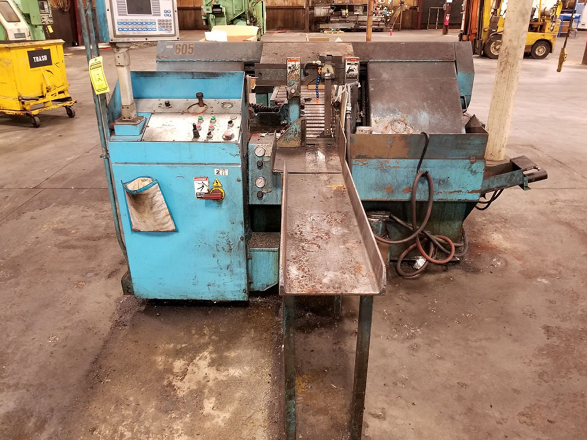 DOALL HORIZONTAL HYDRAULIC BANDSAW, MODEL C-3300 NC, 161’‘ BAND LENGTH, S/N 521-97202, 2' X 10' - Image 2 of 12