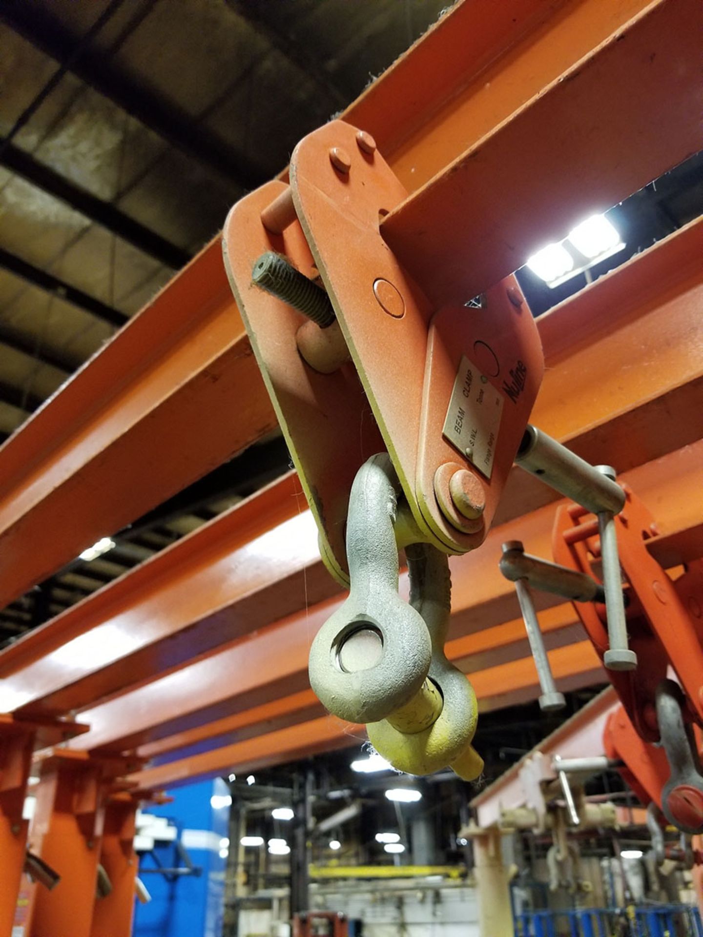 2,000 LB. ROLLING GANTRY CRANE, 99 1/2’‘ MINIMUM HEIGHT, 148’‘ MAX HEIGHT, 94’‘ OPENING WITH BEAM - Image 3 of 4