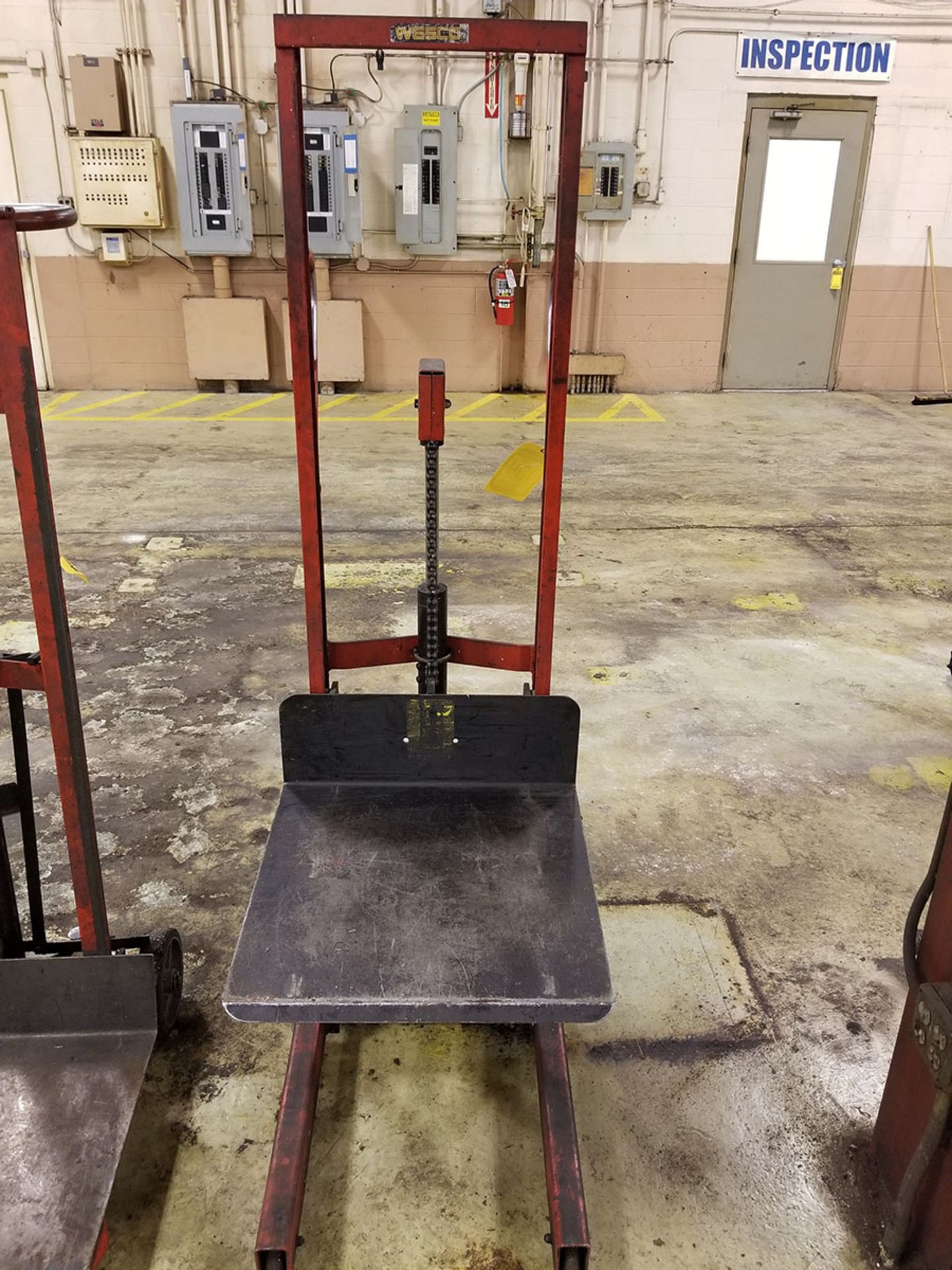 WESCO 500 LB. DIE LIFT CART - Image 2 of 5