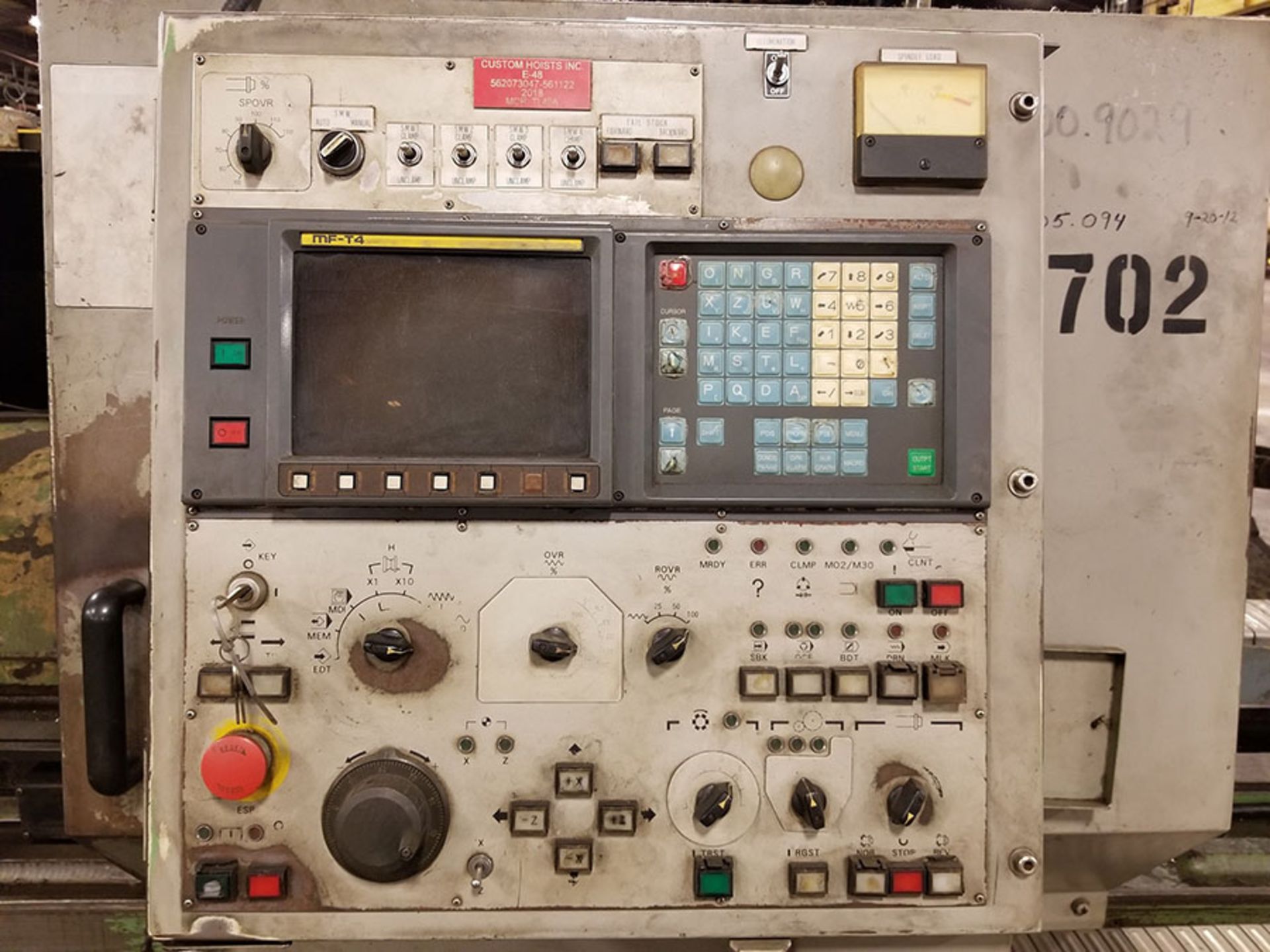 1991 MORI-SEIKI TL-40A HORIZONTAL CNC LATHE, 12’‘ BED, HYDRAULIC STEADY REST, SPINDLE TAILSTOCK & - Image 5 of 14