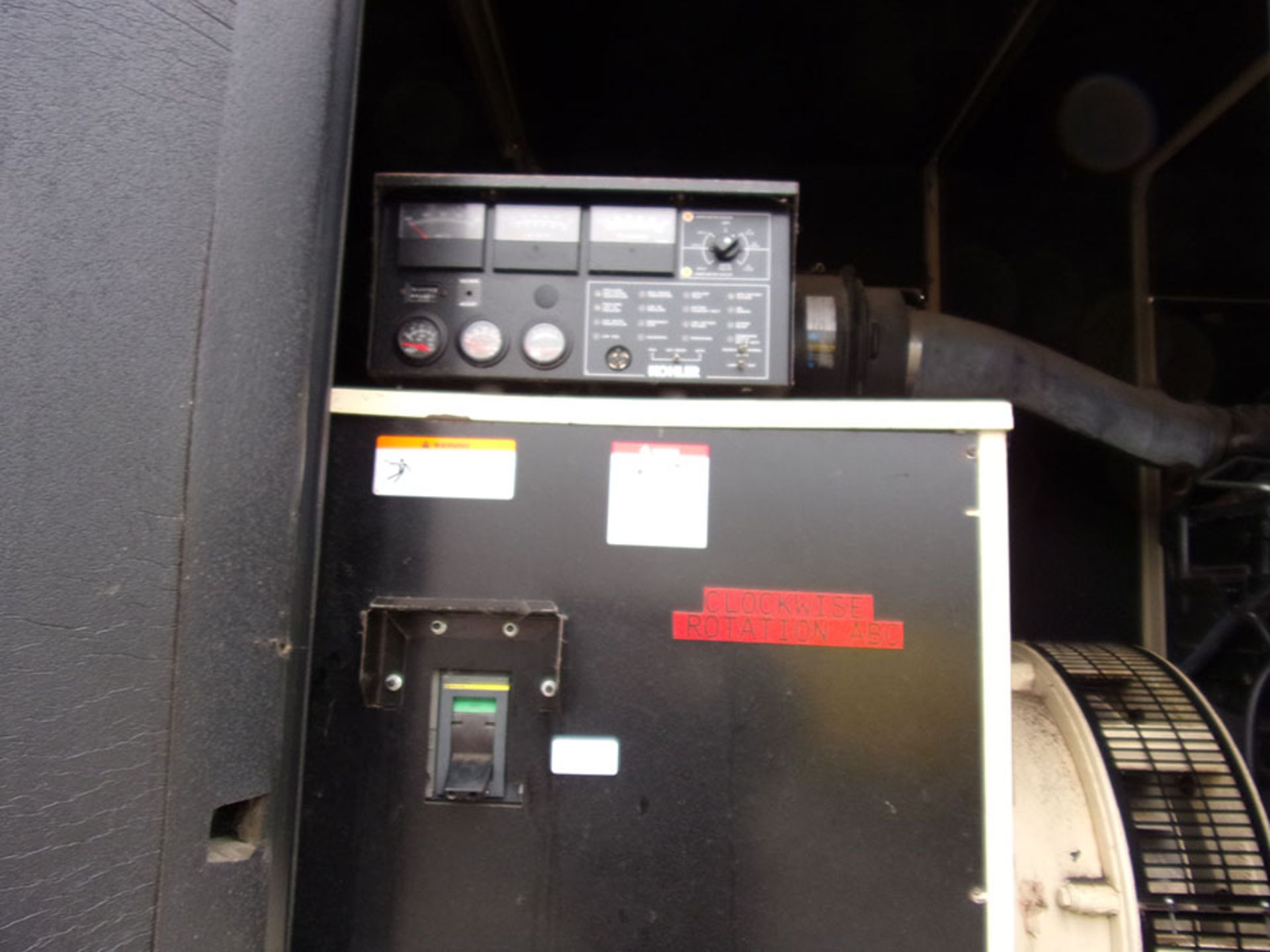 2008 KOHLER 275KW GENERATOR, DIESEL, MODEL 275REOZJE, S/N 2224206, JOHN DEERE 9.0L 6090HF484 - Image 2 of 4