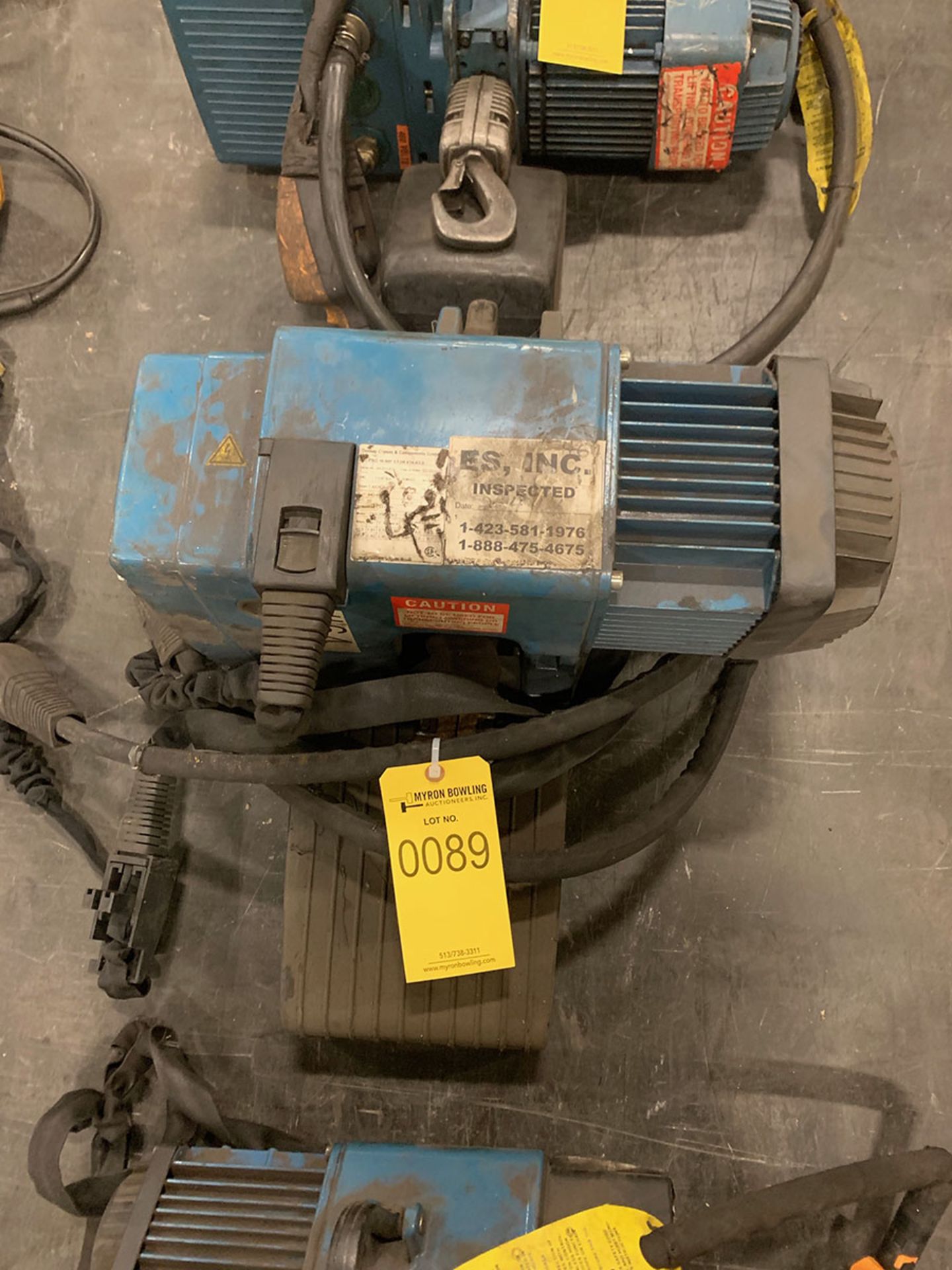 DEMAG 1/2 TON ELECTRIC CHAIN HOIST