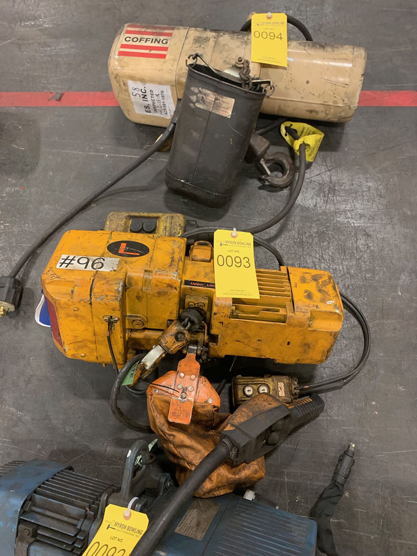 HARRINGTON 1/2 TON ELECTRIC CHAIN HOIST