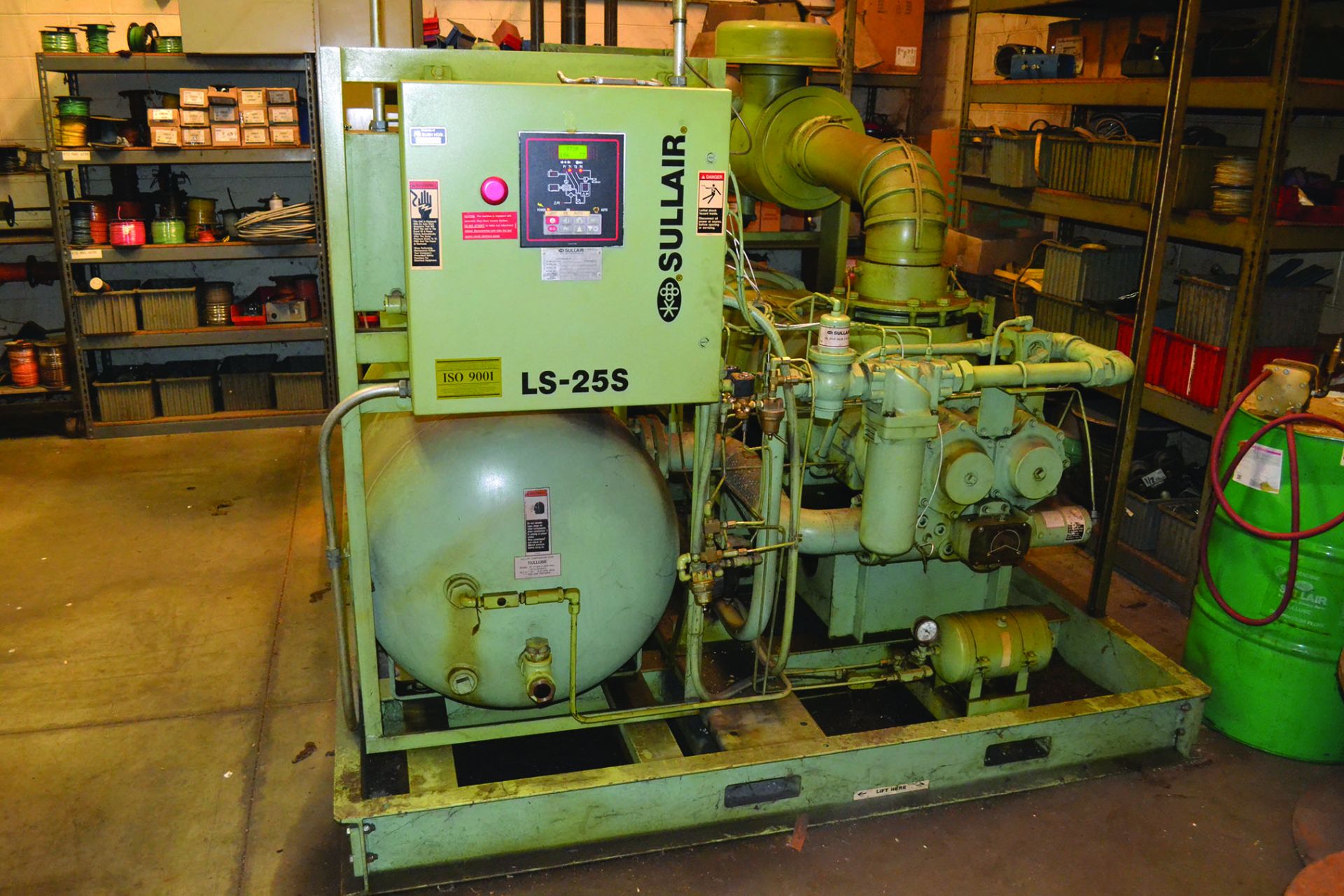 SULLAIR LS-25S AIR COMPRESSOR, 300-HP, M/N LS25S-300L/A/SUL