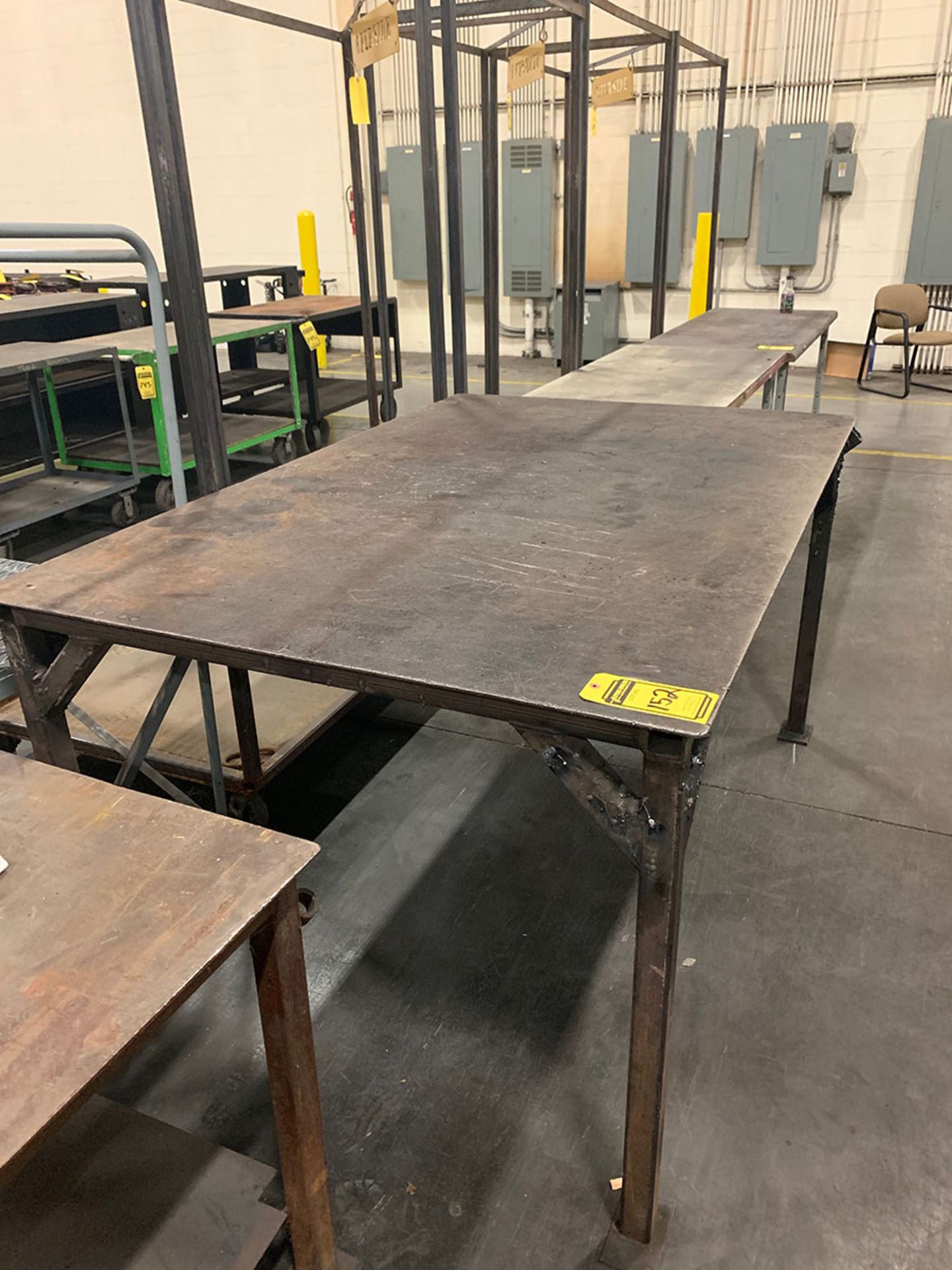 (3) STEEL TABLES - Image 2 of 2