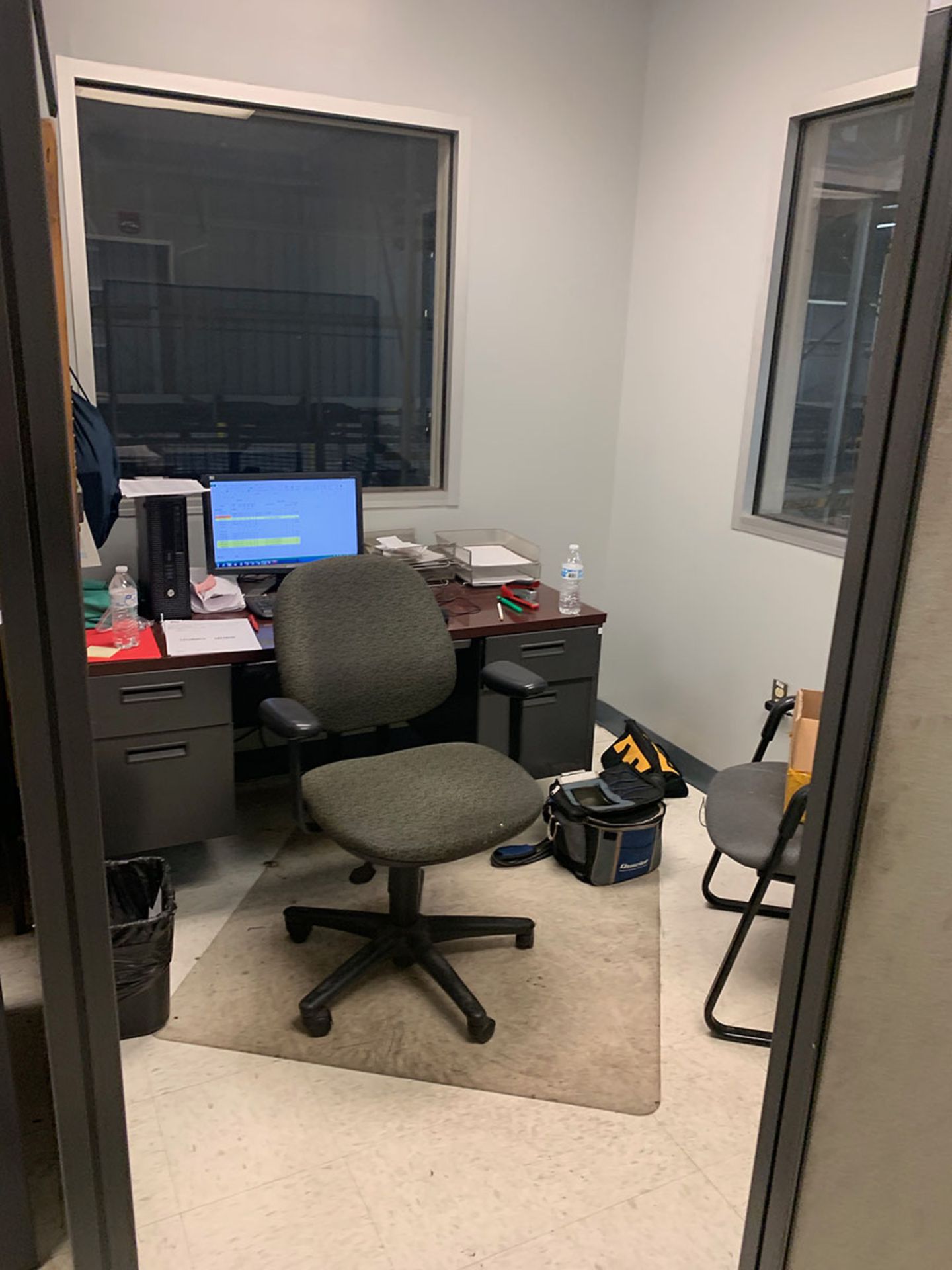 CONTENTS OF ROOM; FILE CABINETS, CHAIRS, AND WALL DIVIDERS - Image 2 of 6