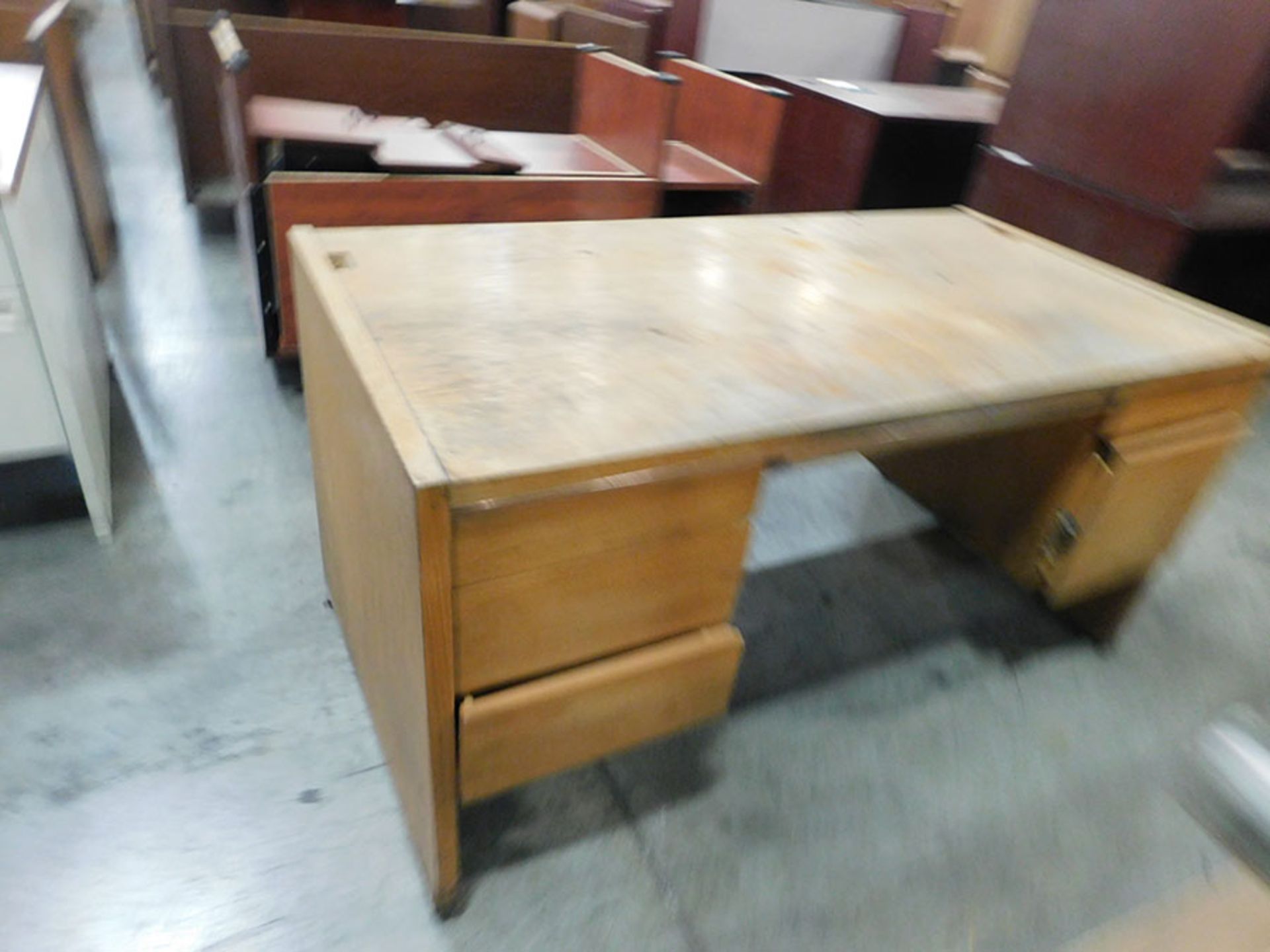 ROW OF DESKS