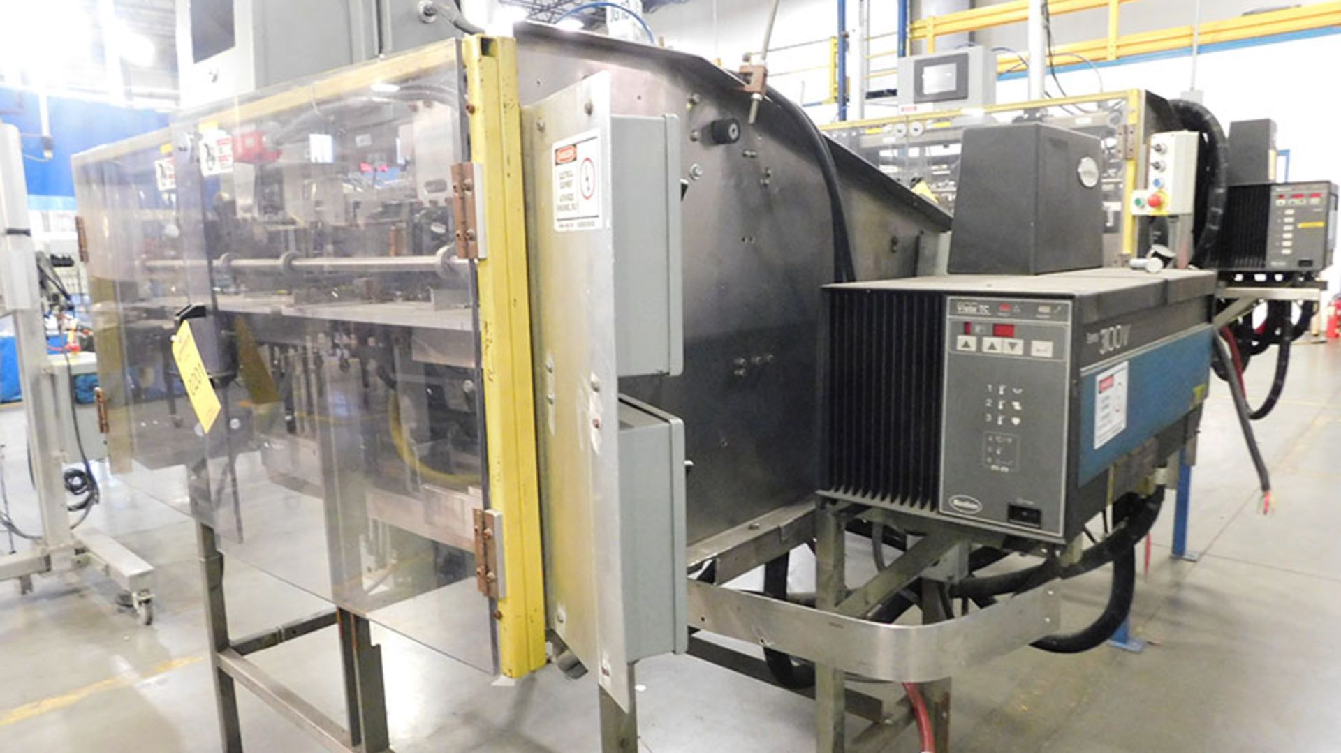 ECONOSEAL BOX MACHINE; MODEL 7413, S/N 7577-1, PNEUMATIC DIRECT CONTROL NORDSON VISTA TC SERIES - Image 2 of 2