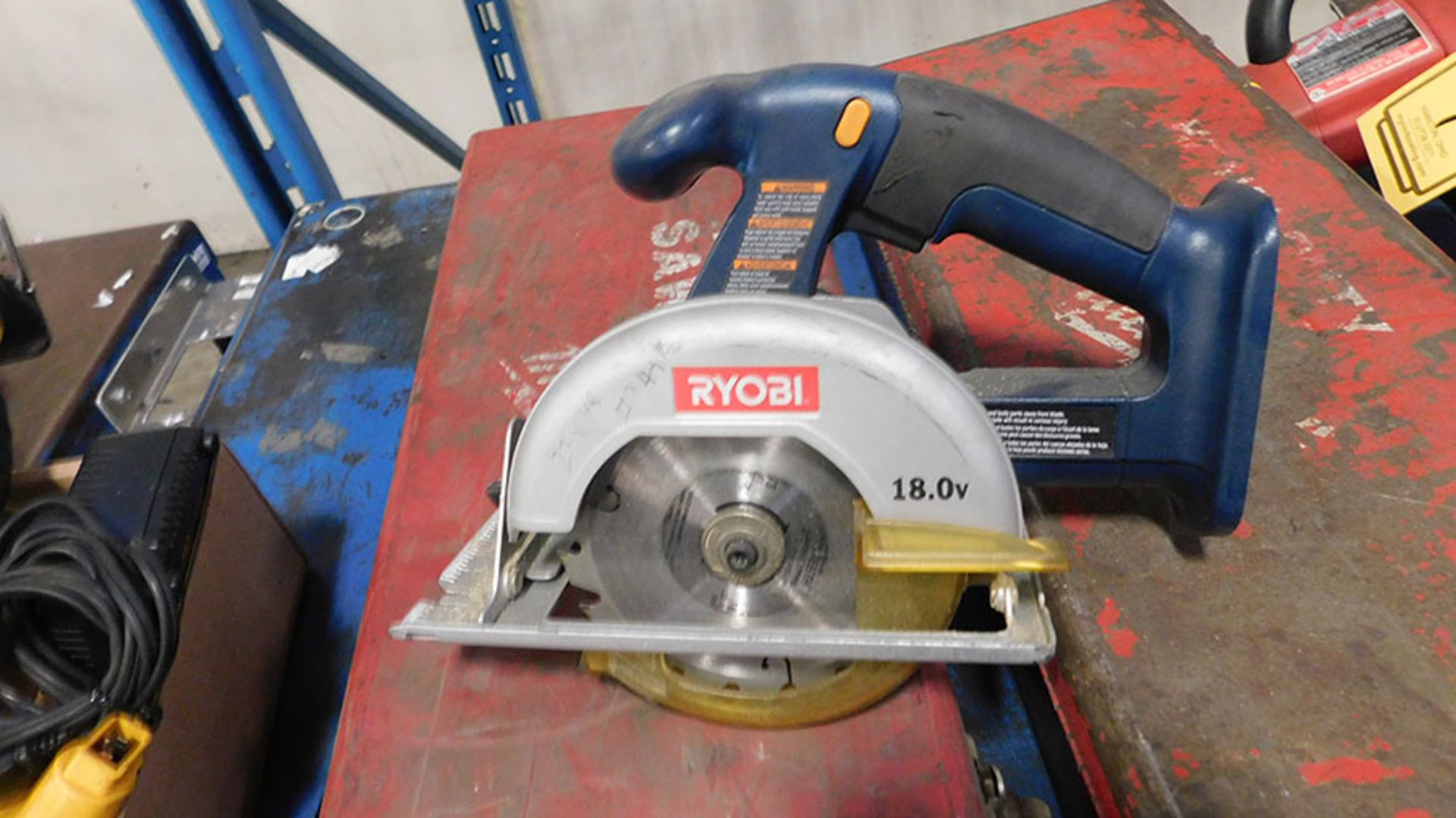 RYOBI 5 1/2'' CIRCULAR SAW; 18 VOLT, S/N CS0933-74047 - Image 2 of 2