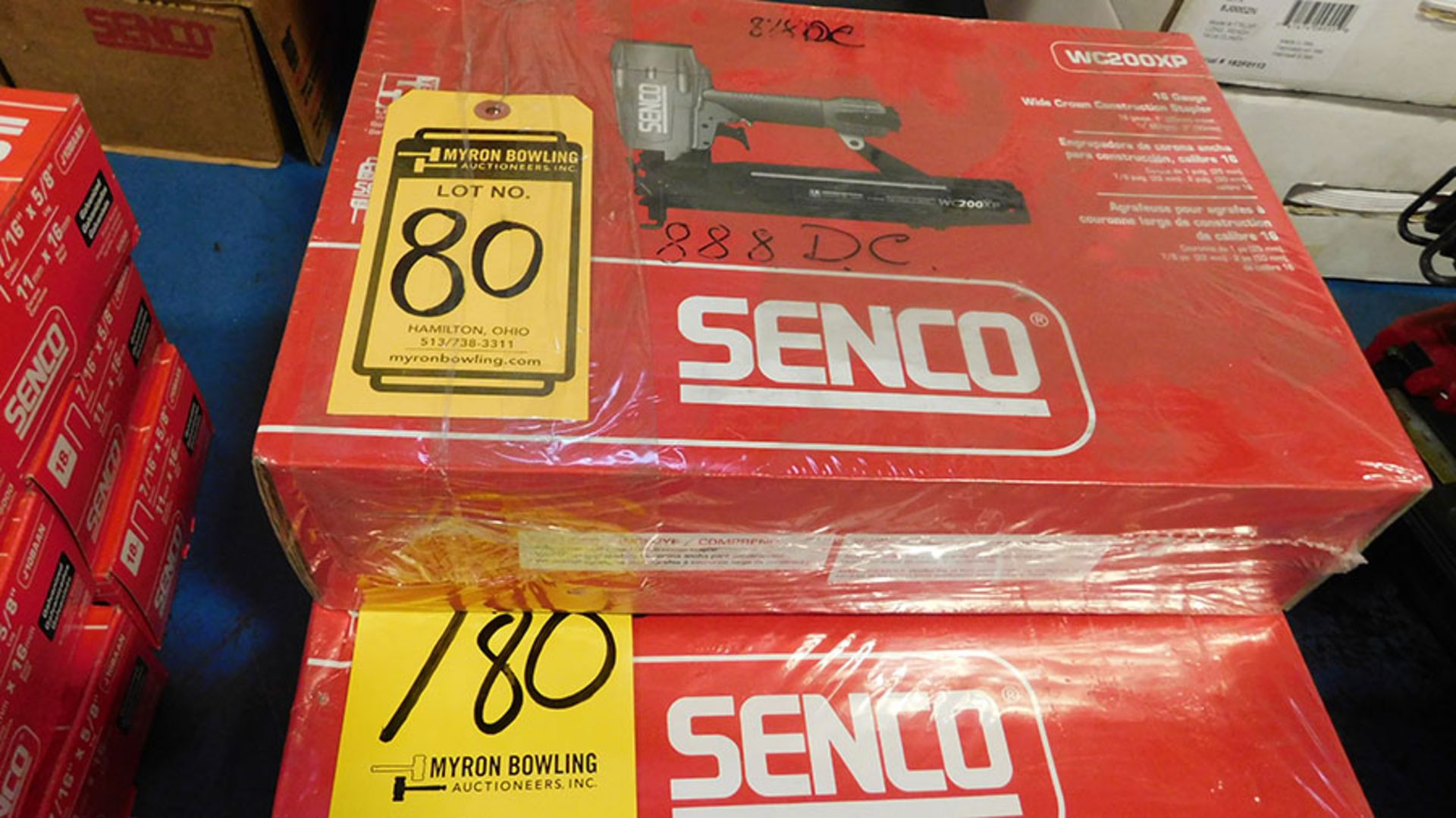 LOT OF (2) NEW SENCO STAPLE GUNS; MODEL WC200XP