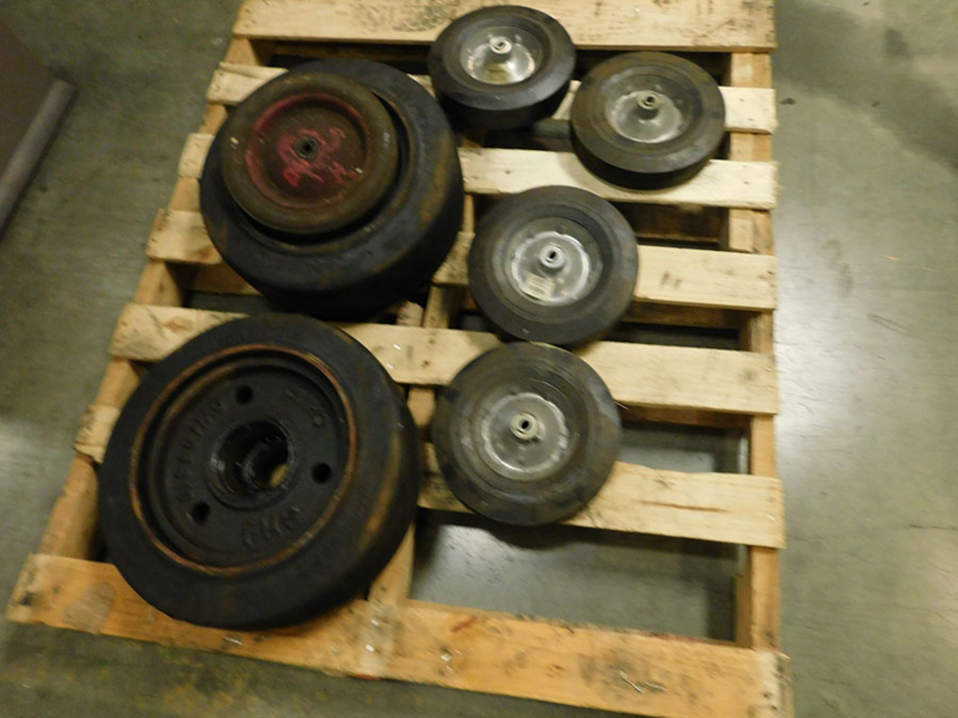 SKID OF ASSORTED CASTERS - Image 2 of 2