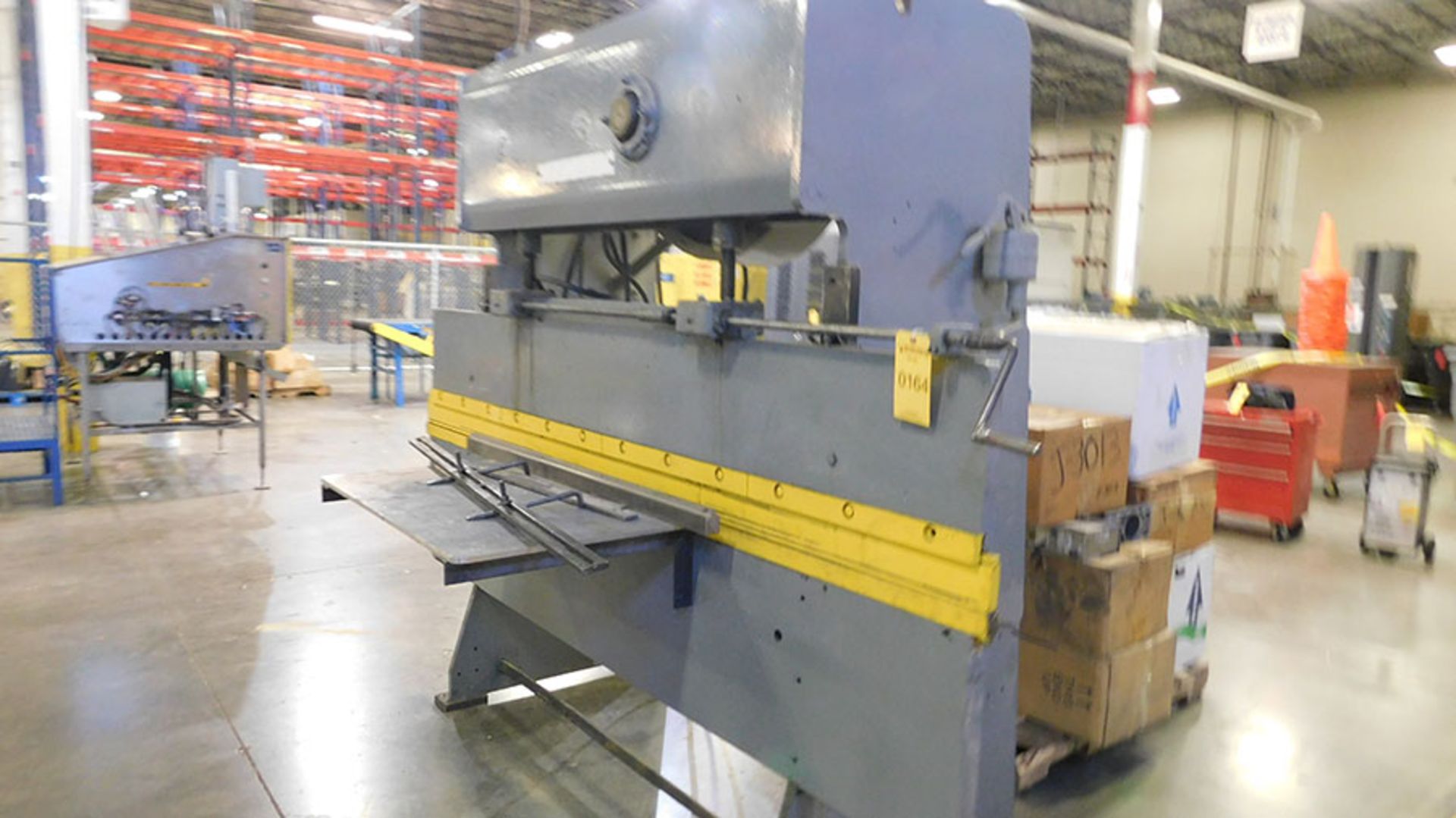 WYSONG OBI PRESS BRAKE; 8' BED, 10'' SHUT HEIGHT