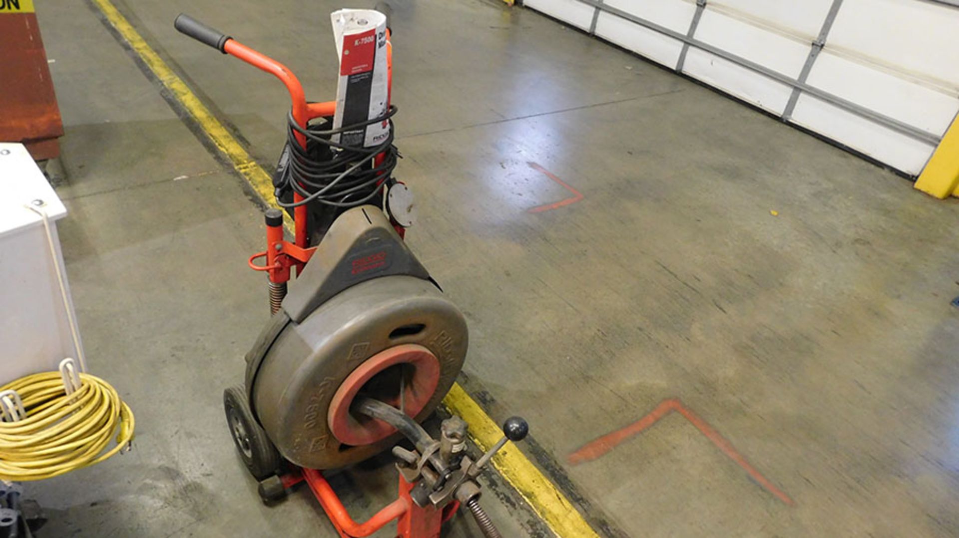 RIDGID KOOMAN K-7500 DRAIN CLEANING MACHINE - Image 2 of 2