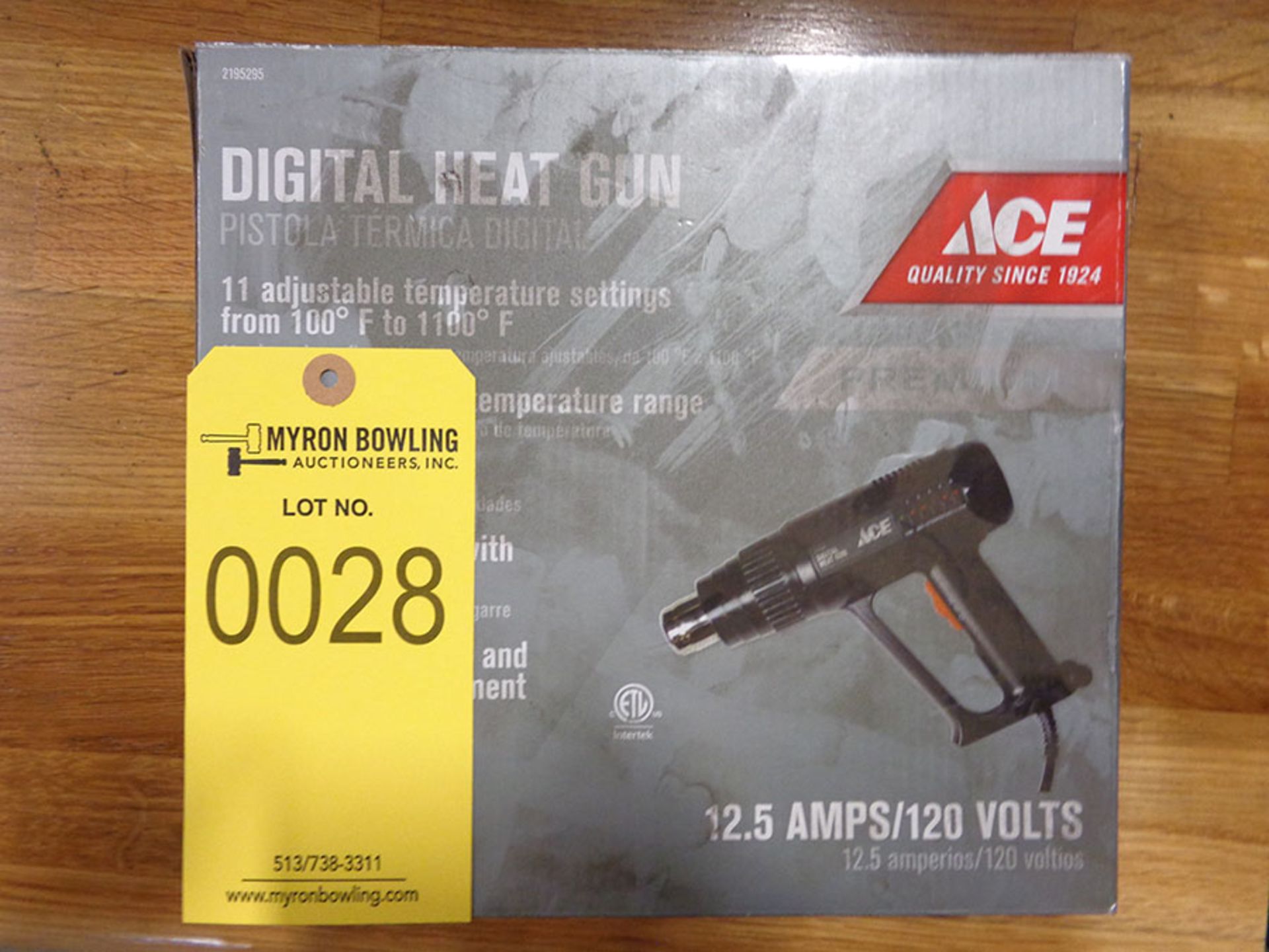 ACE DIGITAL HEAT GUN; 100-1100