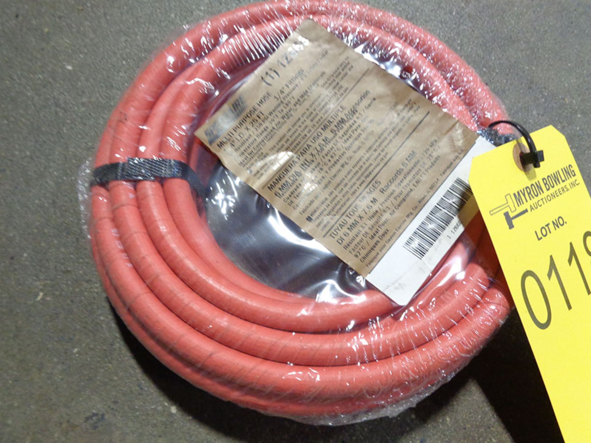 SPEEDAIRE 1/4'' X 25' AIR HOSE