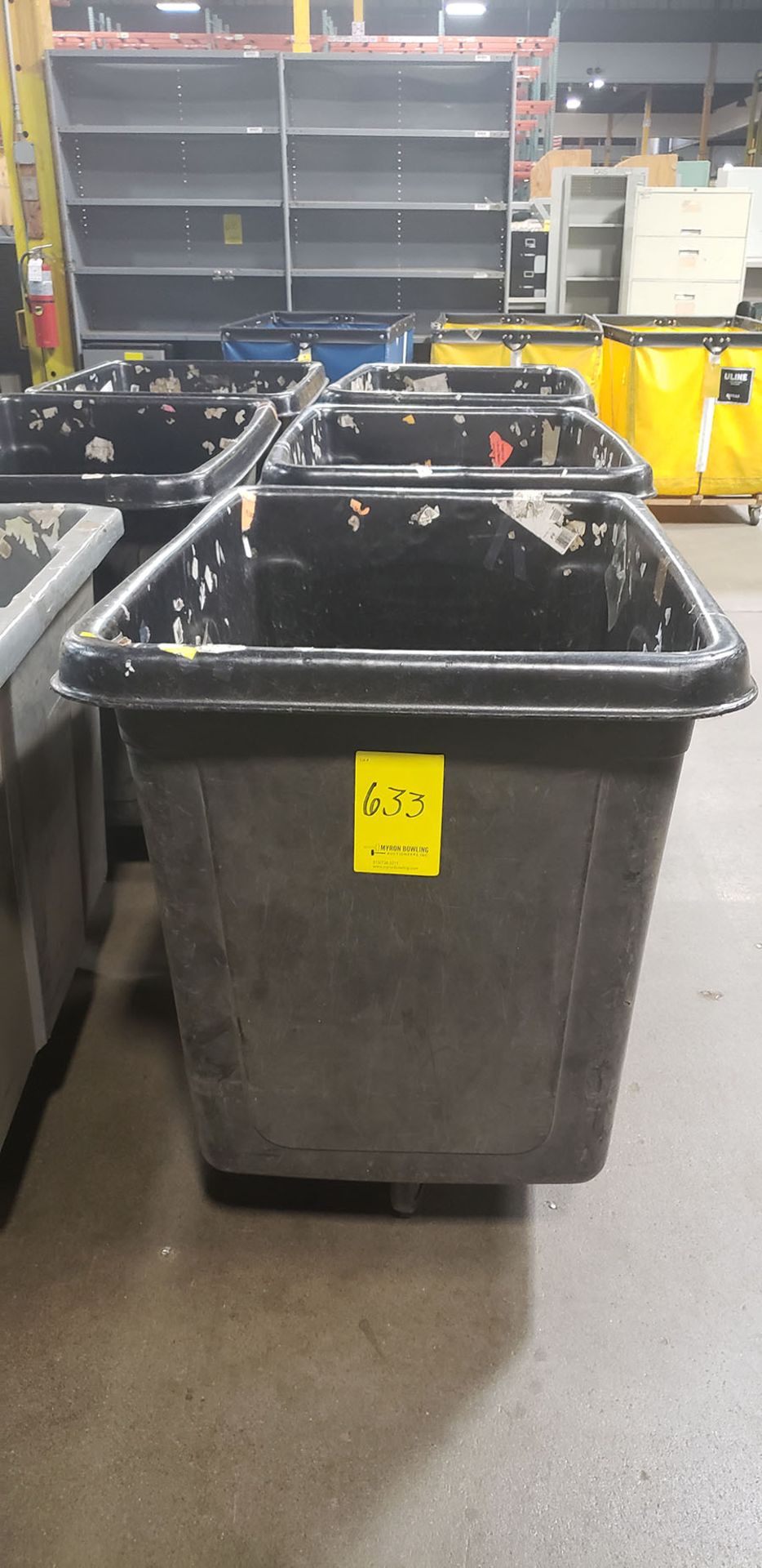 (3) RUBBERMAID UTILITY CARTS