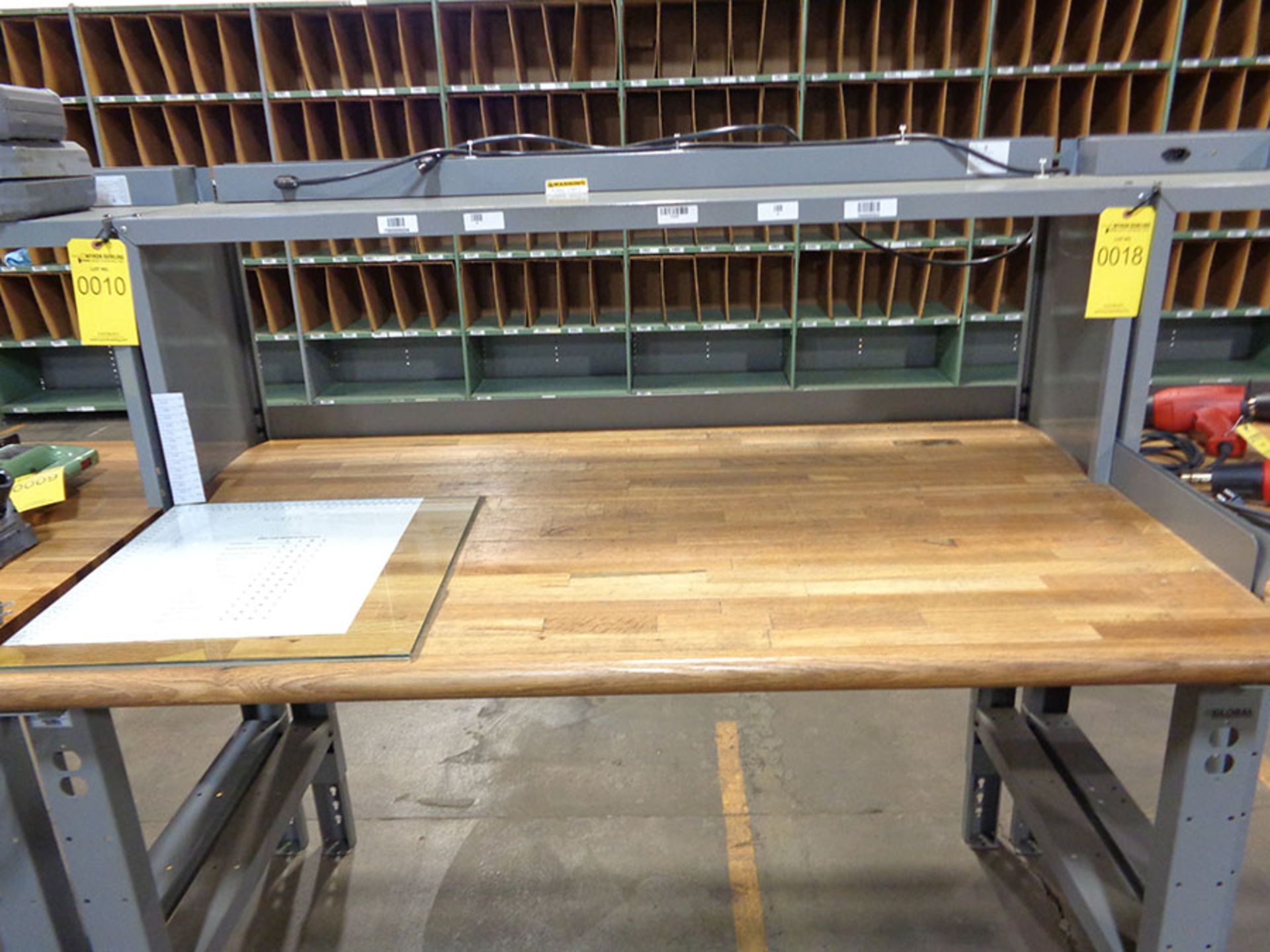 GLOBAL WOOD TOP WORKBENCH