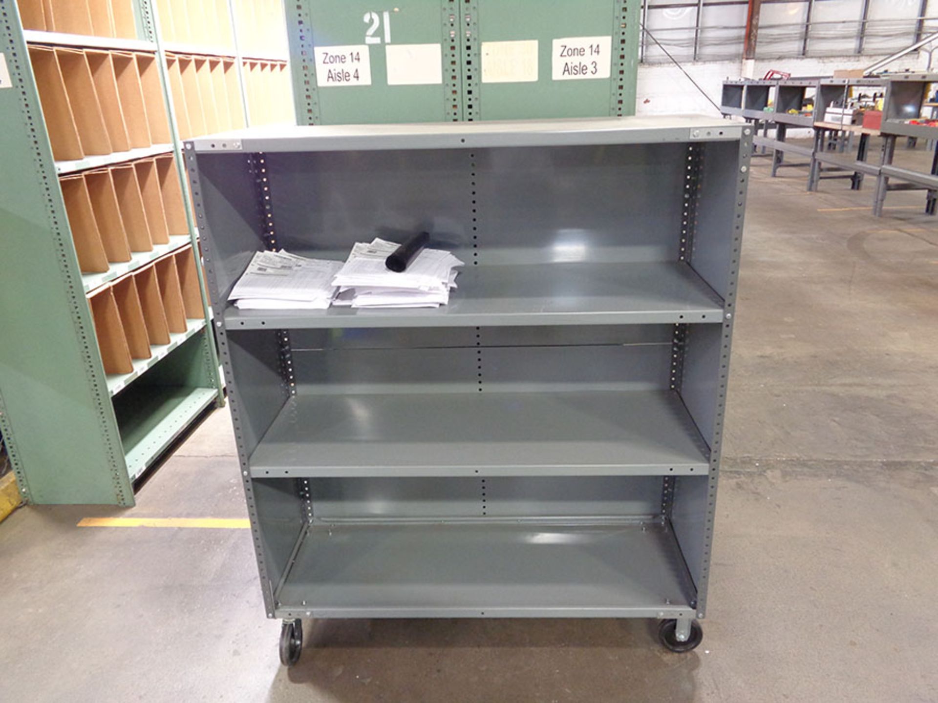 3-SHELF ROLLING UNIT