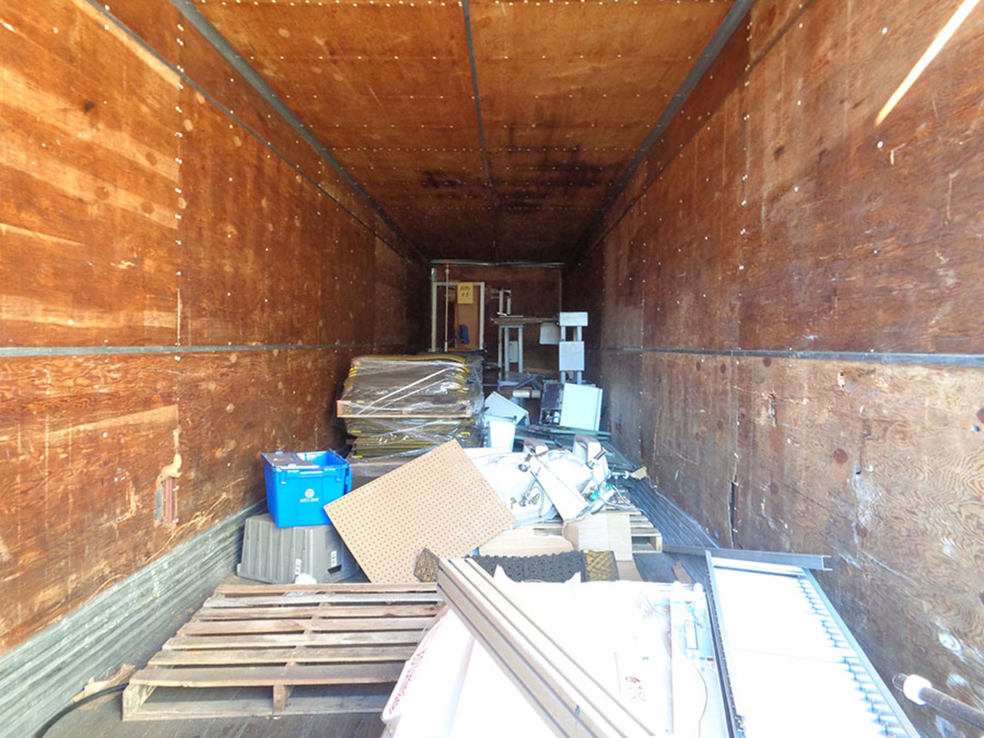 CONTENT OF VAN TRAILER; ZEBRA LABELER, ANTI FATIGUE MATS, AND JIFFY PACK STATION - Image 2 of 2