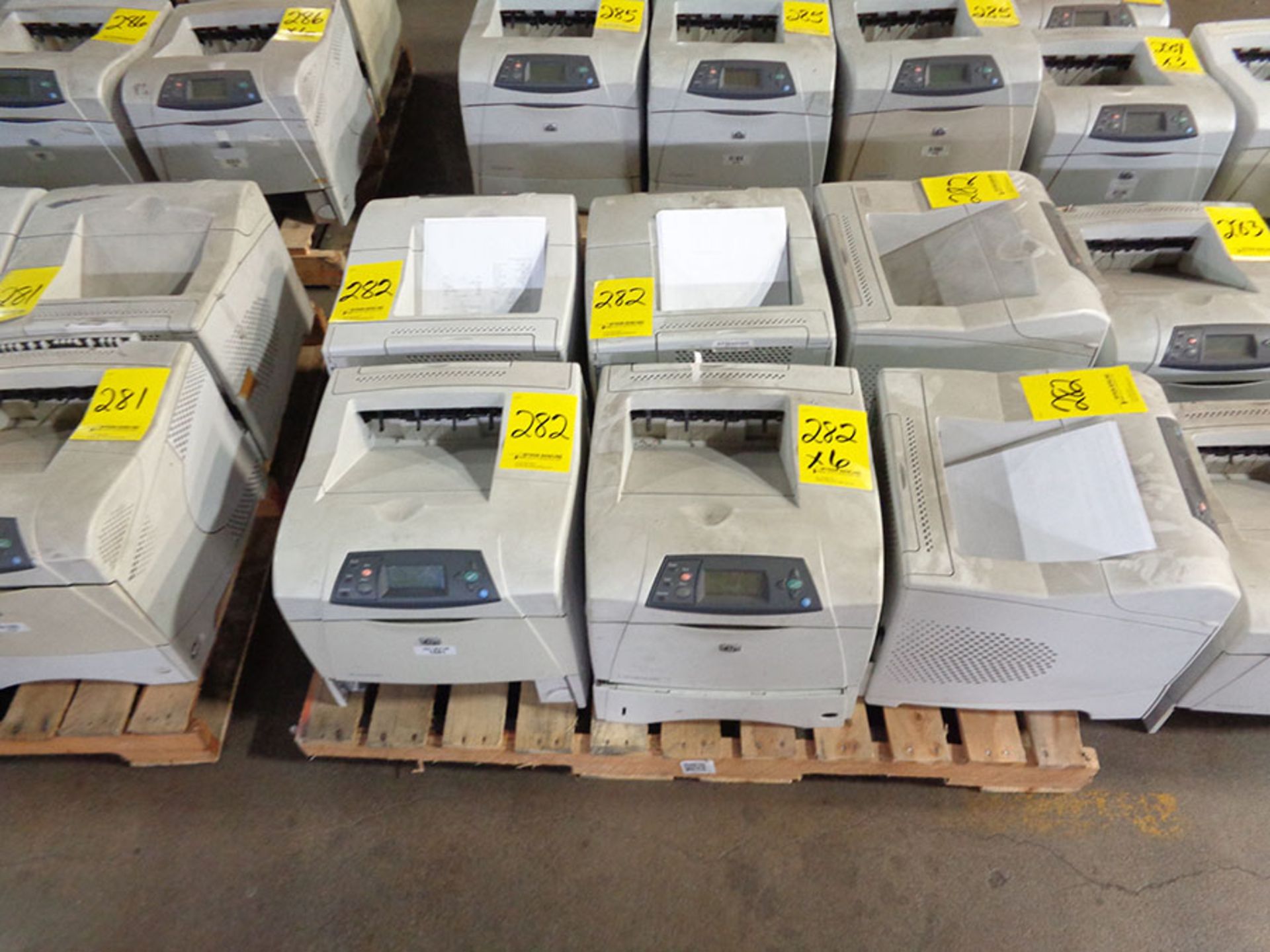 (6) HP LASERJET PRINTERS