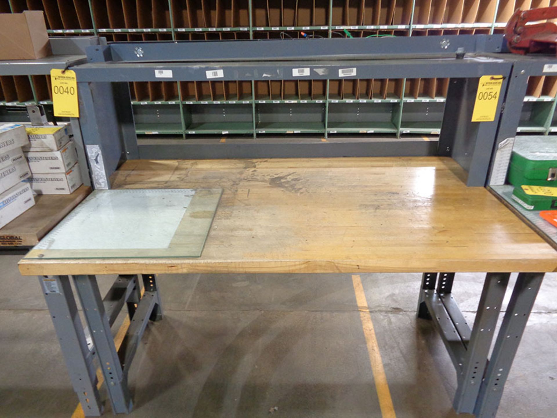 GLOBAL WOOD TOP WORKBENCH