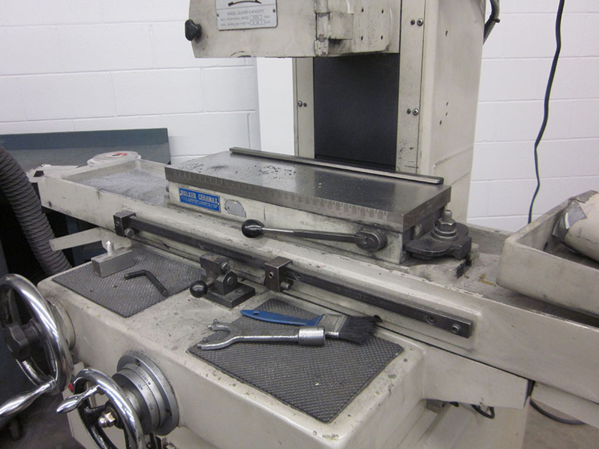 OKAMOTO PRECISION SURFACE GRINDER, MODEL LINEAR 6-18, SONY DRO 2 AXIS CONTROL, 18'' X 6'' WALKER - Image 4 of 6