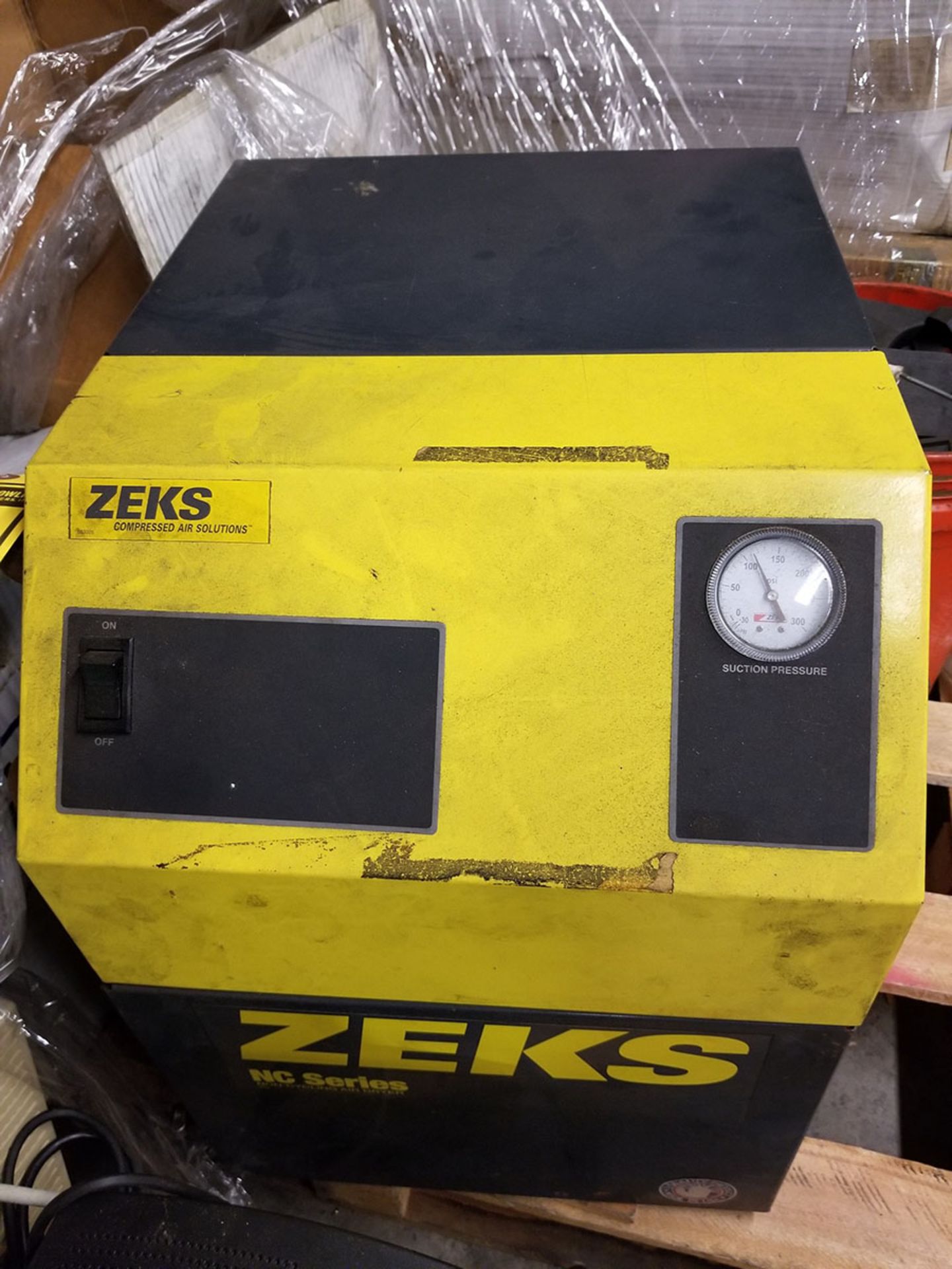 ZEKS AIR CHILLER, MODEL 35NCDA100, S/N 15779-3 M300, 1 HP COMPRESSOR, 300 PSIG HIGH, 150 PSIG LOW - Image 2 of 3