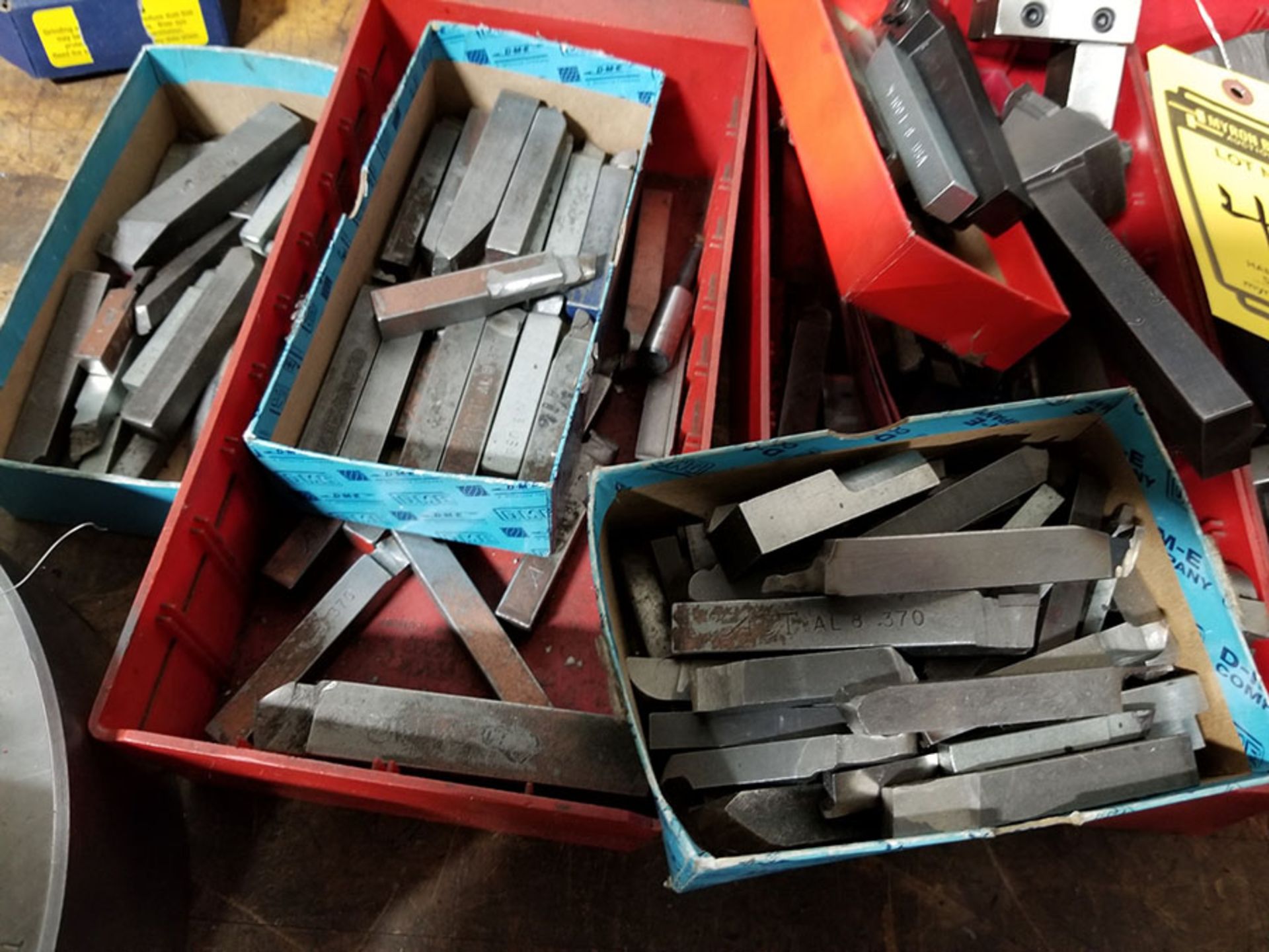QUANTITY OF TOOL POST CUTTERS AND CUTTER ARMS - Image 8 of 12