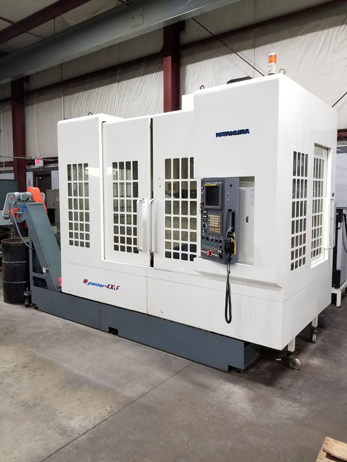 2006 KITAMURA CNC VERTICAL MACHINING CENTER, MODEL MYCENTER 4XIF, FANUC 16I-MB CNC CONTROL WITH HPCC - Image 20 of 20