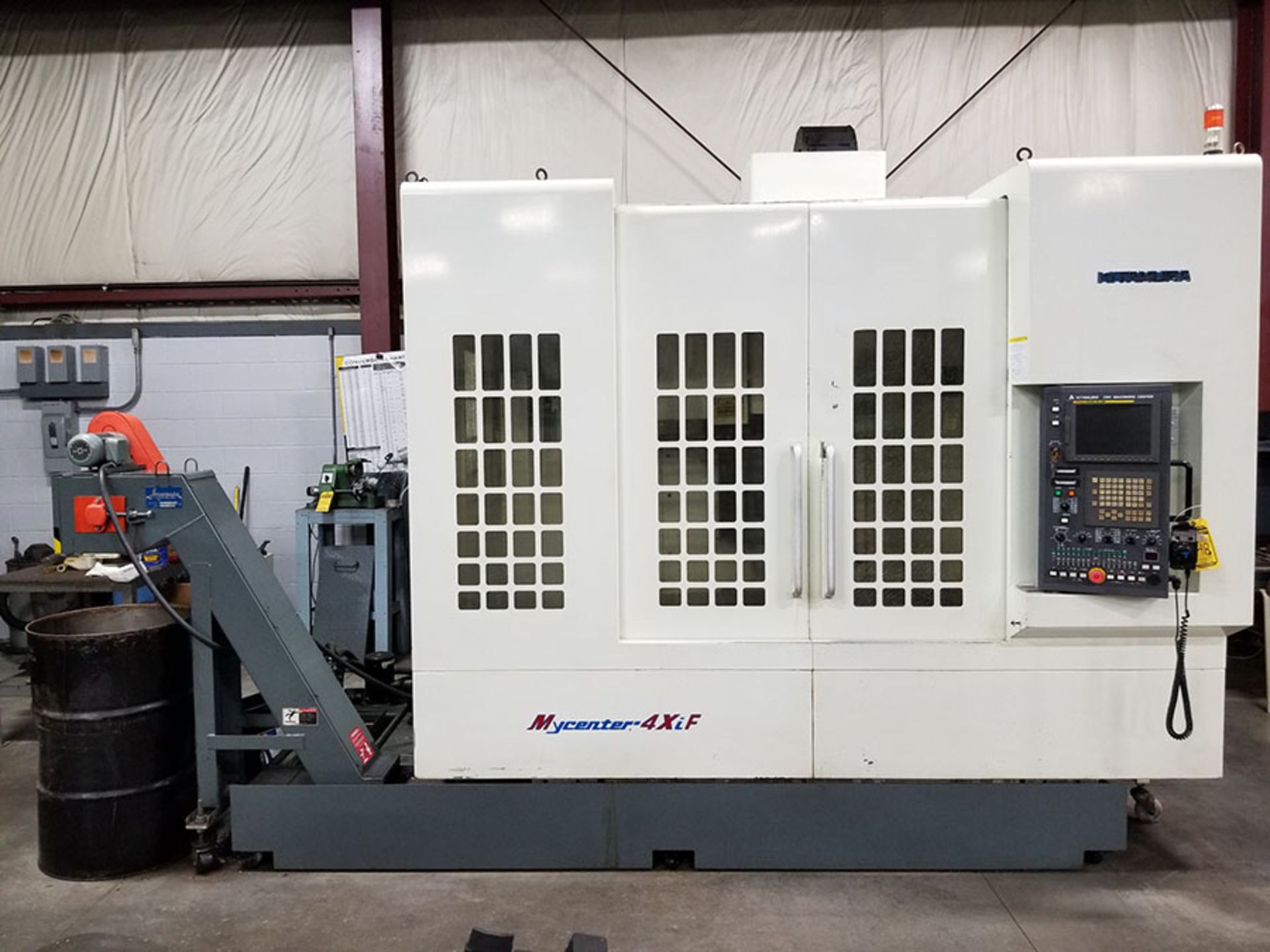 2006 KITAMURA CNC VERTICAL MACHINING CENTER, MODEL MYCENTER 4XIF, FANUC 16I-MB CNC CONTROL WITH HPCC