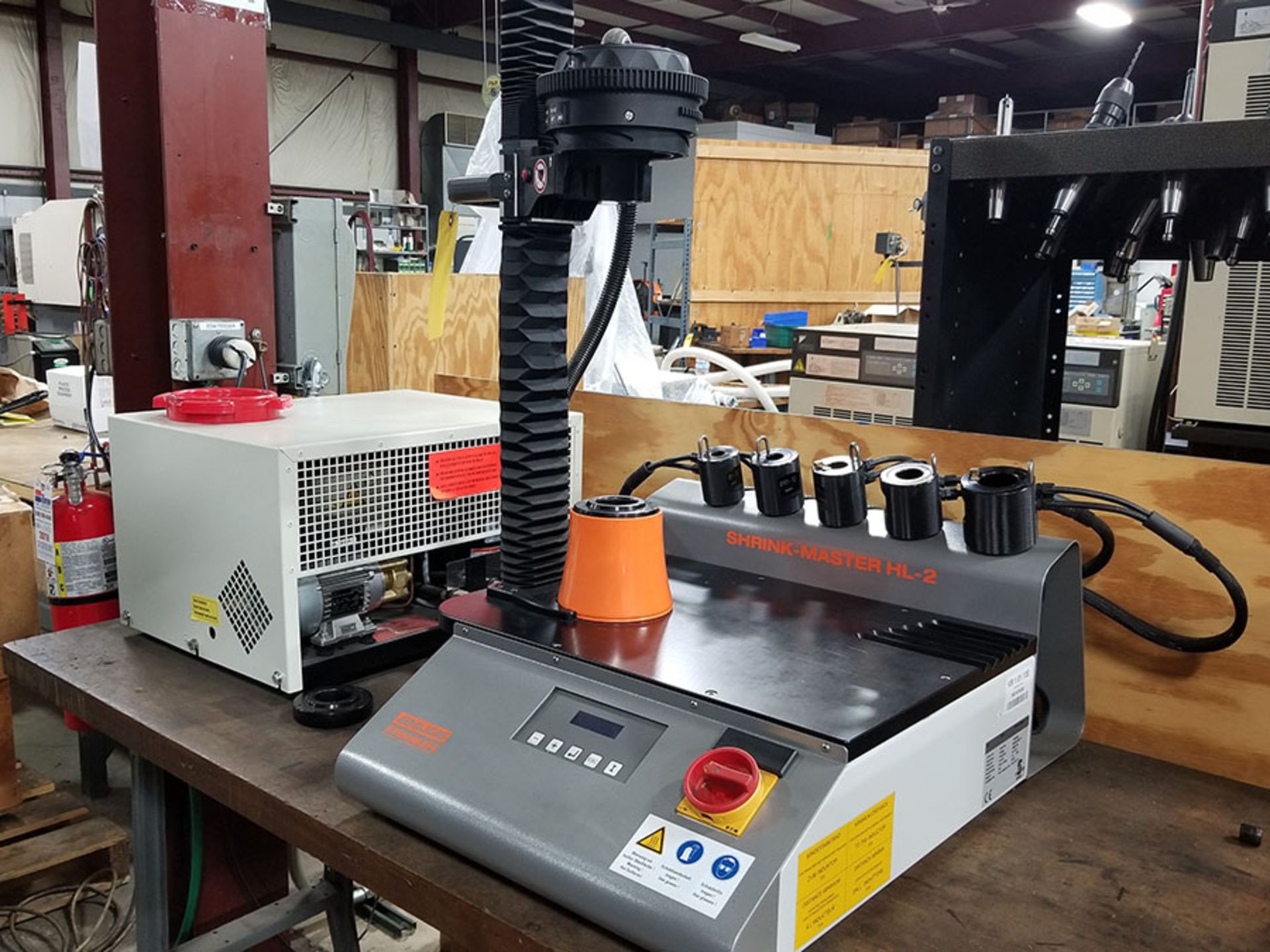 2012 EMUGE FRANKEN INDUCTION HEAT SHRINK TOOL SETTER BY HAIMER WITH SHRINK MASTER HL-2, 3MM-32MM - Image 2 of 10