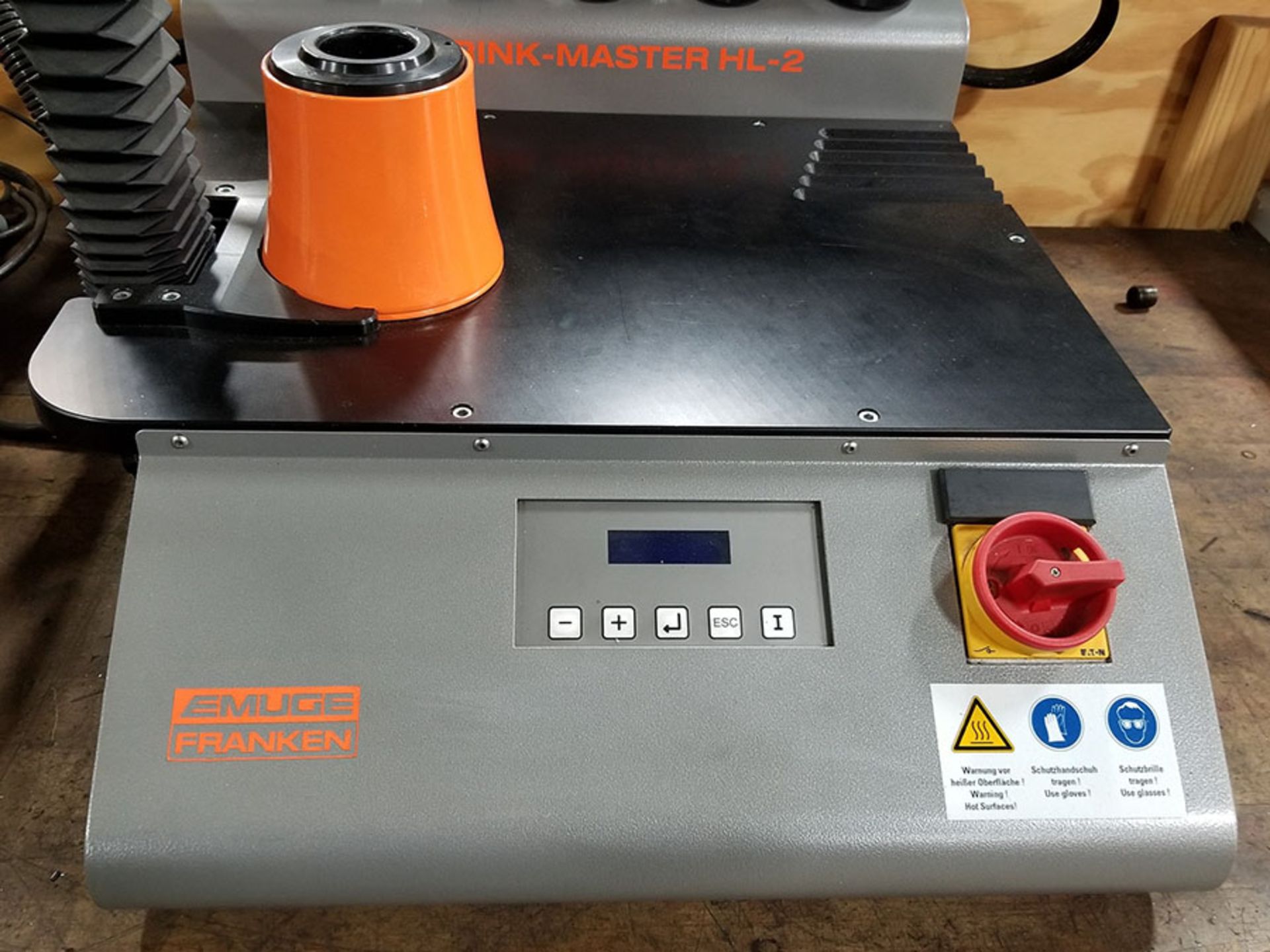 2012 EMUGE FRANKEN INDUCTION HEAT SHRINK TOOL SETTER BY HAIMER WITH SHRINK MASTER HL-2, 3MM-32MM - Image 6 of 10