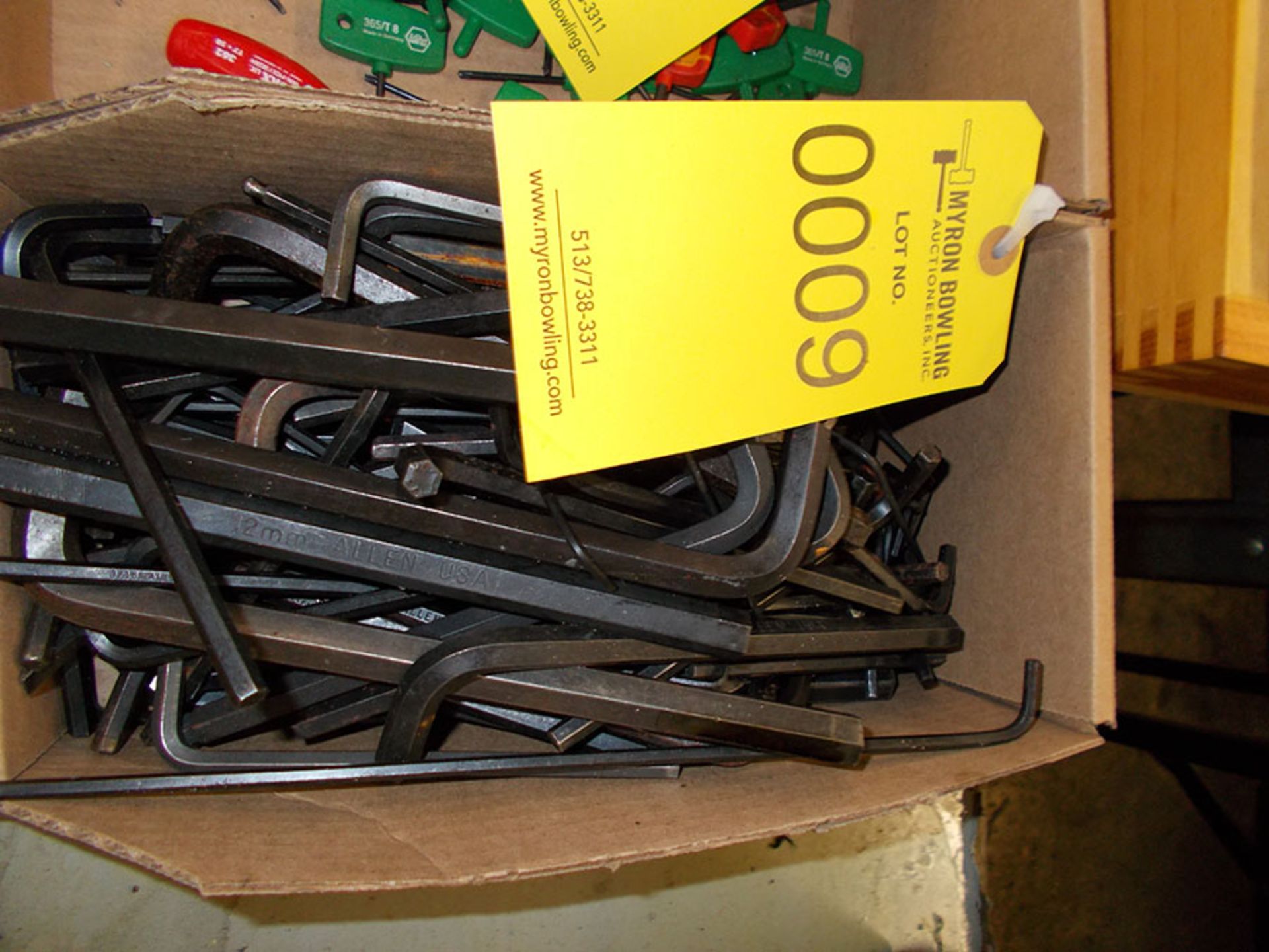 BOX OF ALLEN WRENCHES