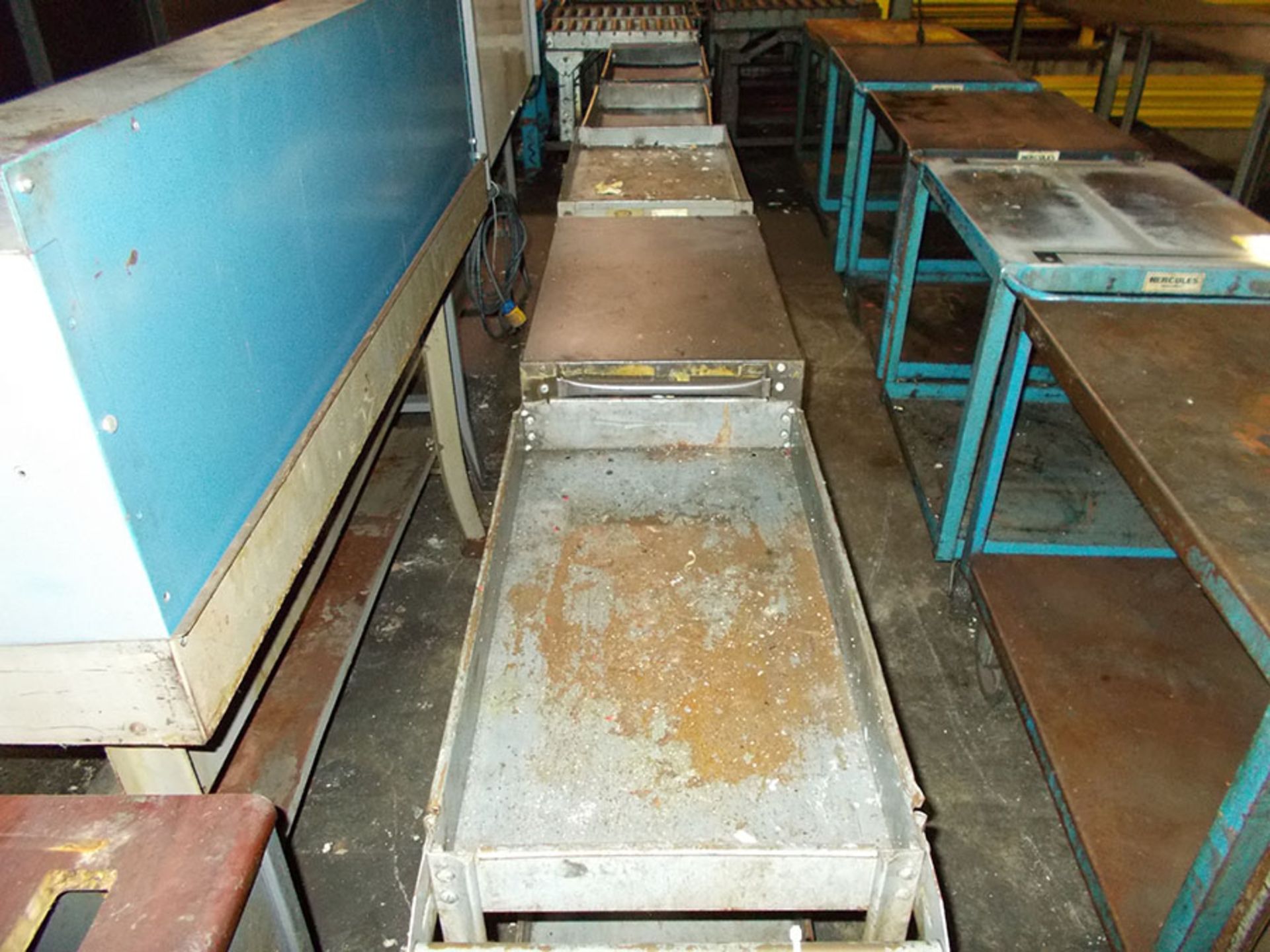 STEEL ROLLING CARTS (X6)