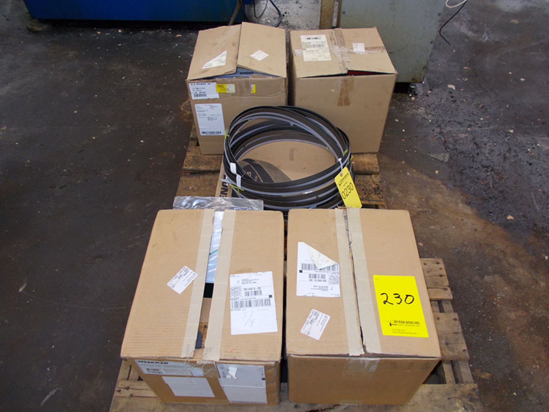 (2) PALLETS OF ASSORTED BANDSAW BLADES