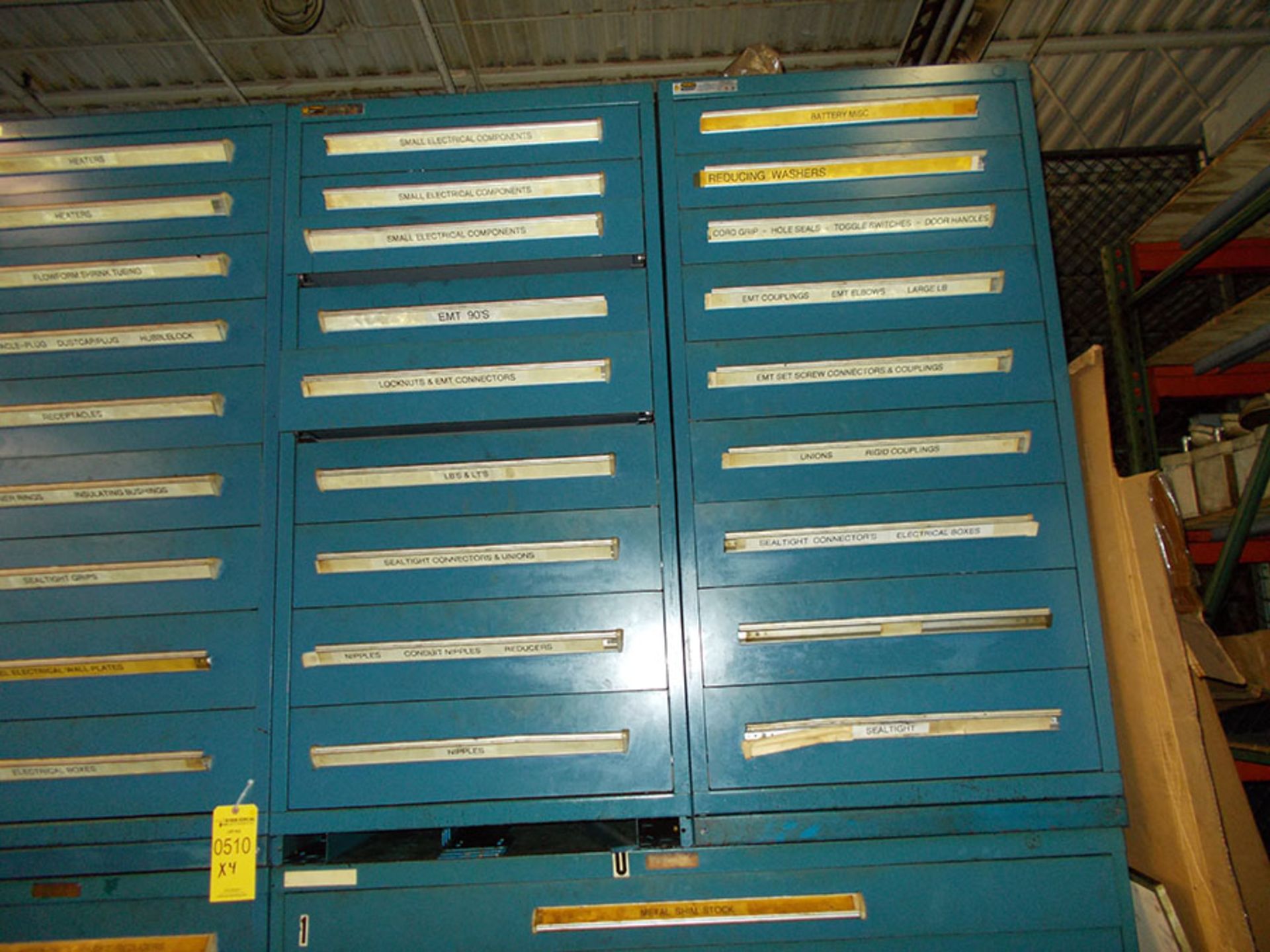 (5) VIDMAR CABINETS WITH CONTENT - Image 2 of 3