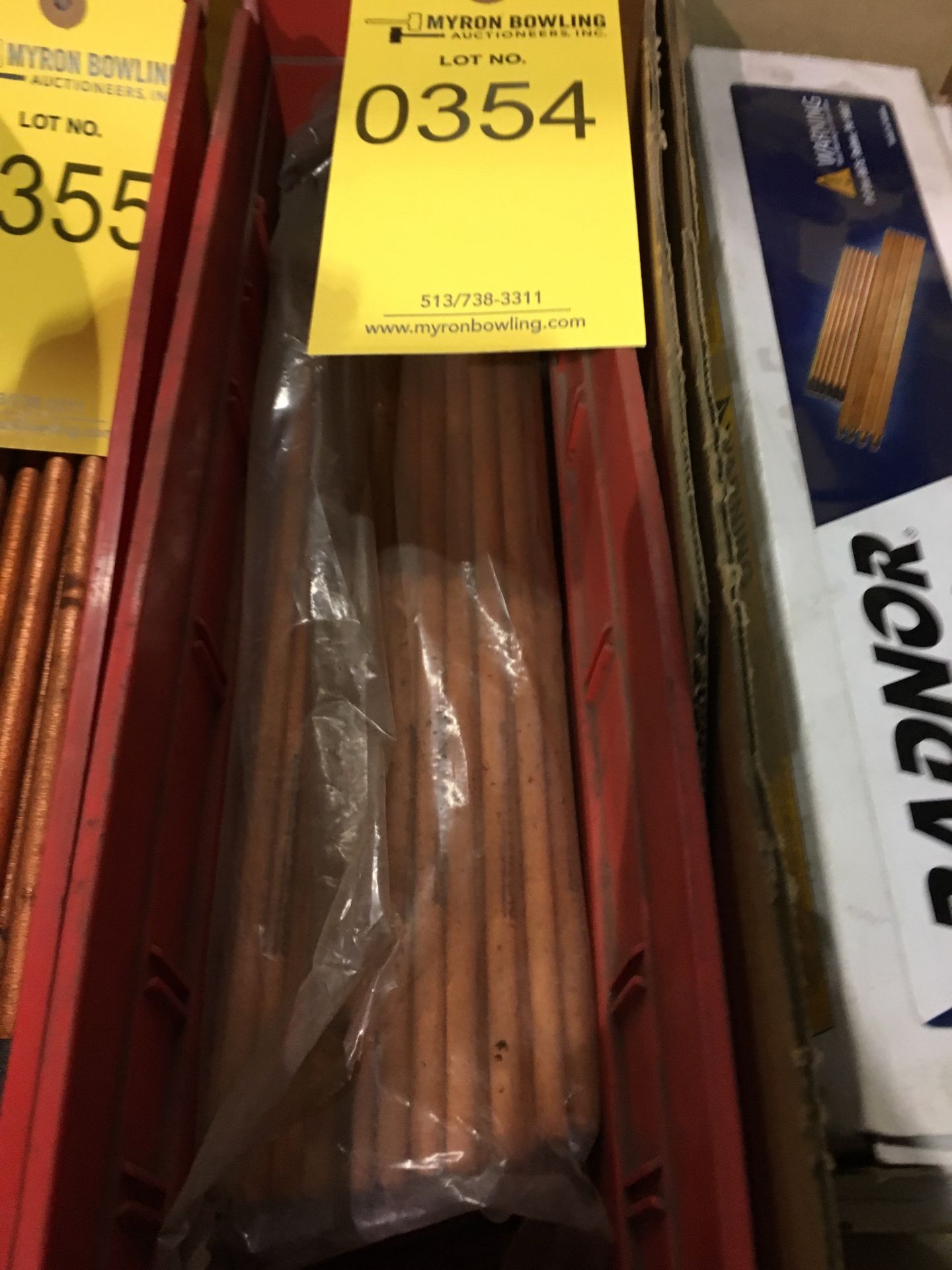 LOT OF COPPER COATED GOUGING ELECTRODES