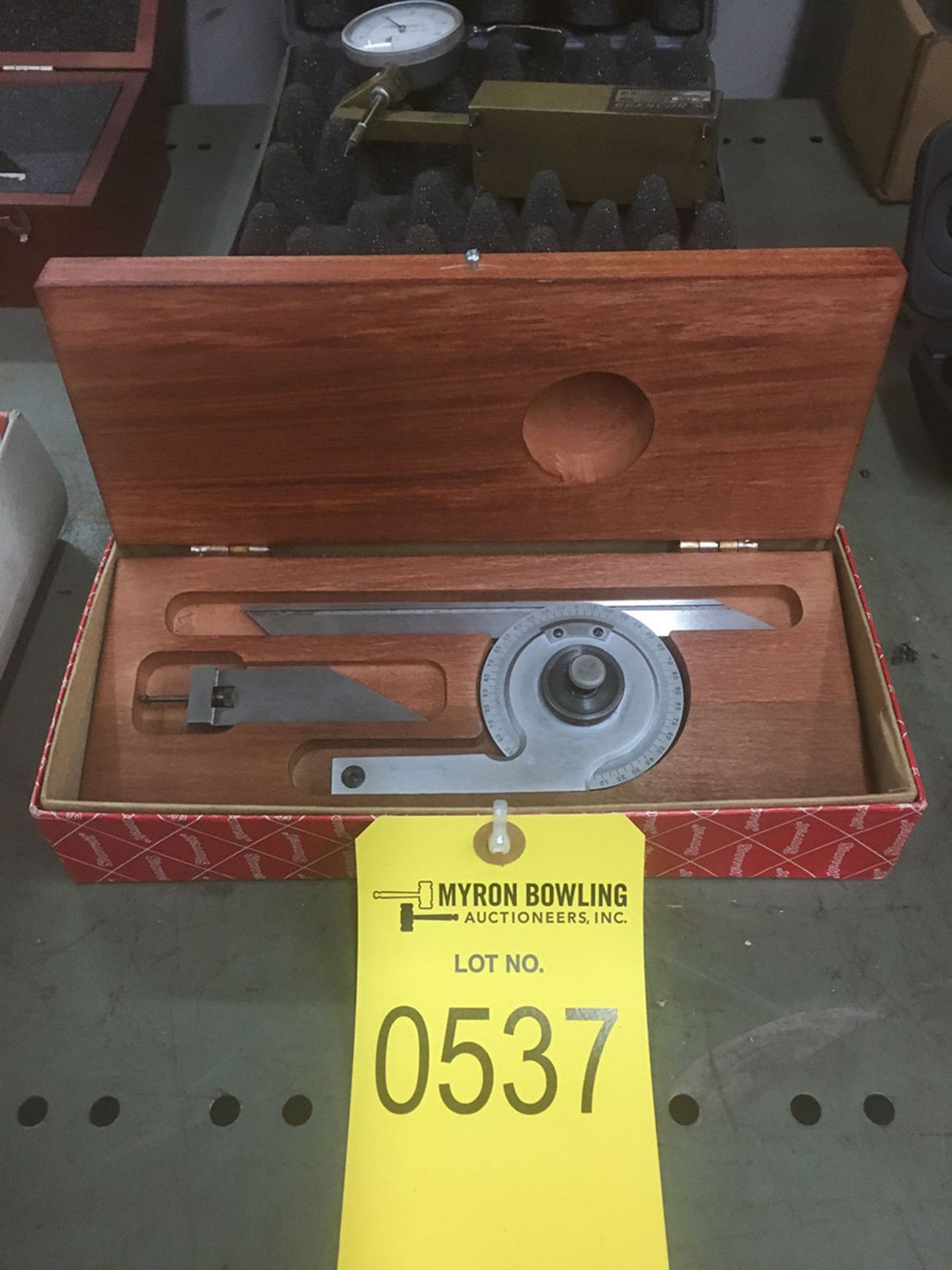 STARRETT BEVEL PROTRACTOR