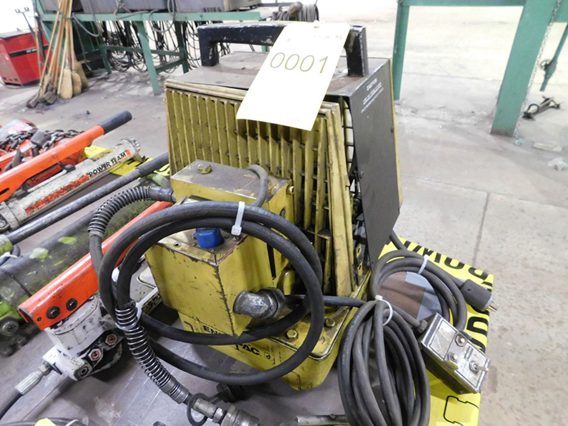 ENERPAC MODEL IC300 HYDRAULIC 110V PUMP UNIT