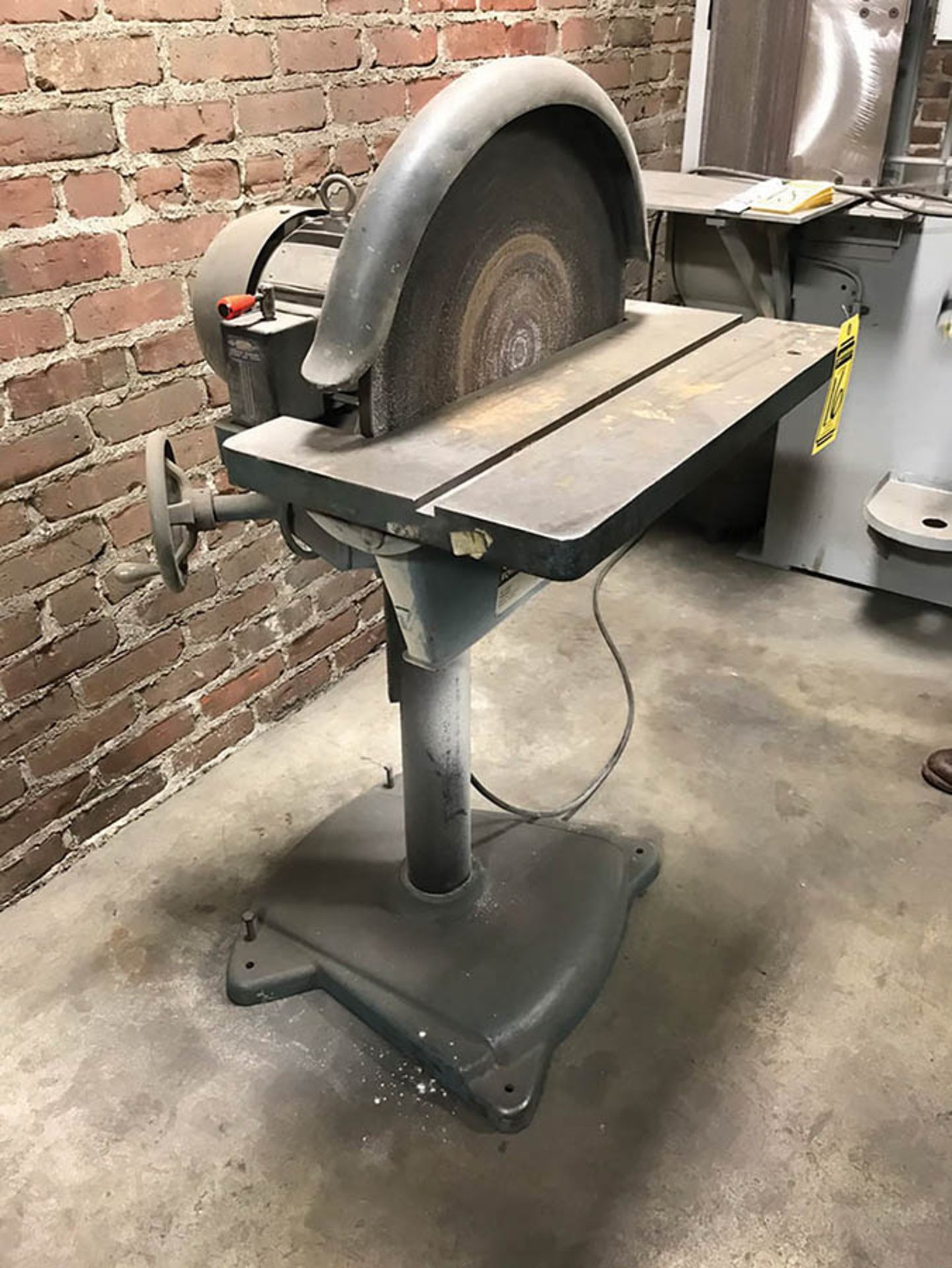 20'' DISC SANDER, 3HP, 1730 RPM, 230/460V, 3PH - Image 2 of 3