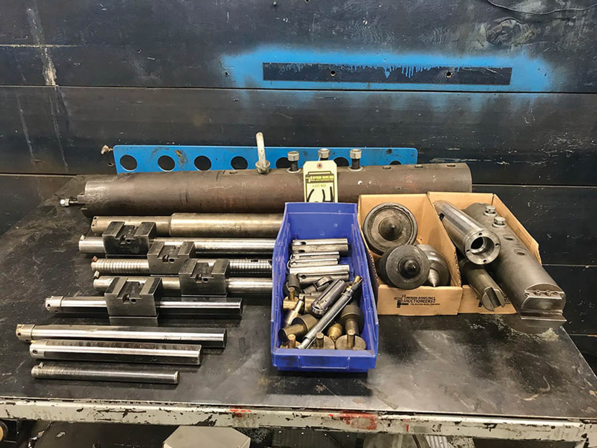 LATHE TOOLING, LARGE BORING BARS, KDK TOOL POSTS, STEADY REST INSERTS, ETC.