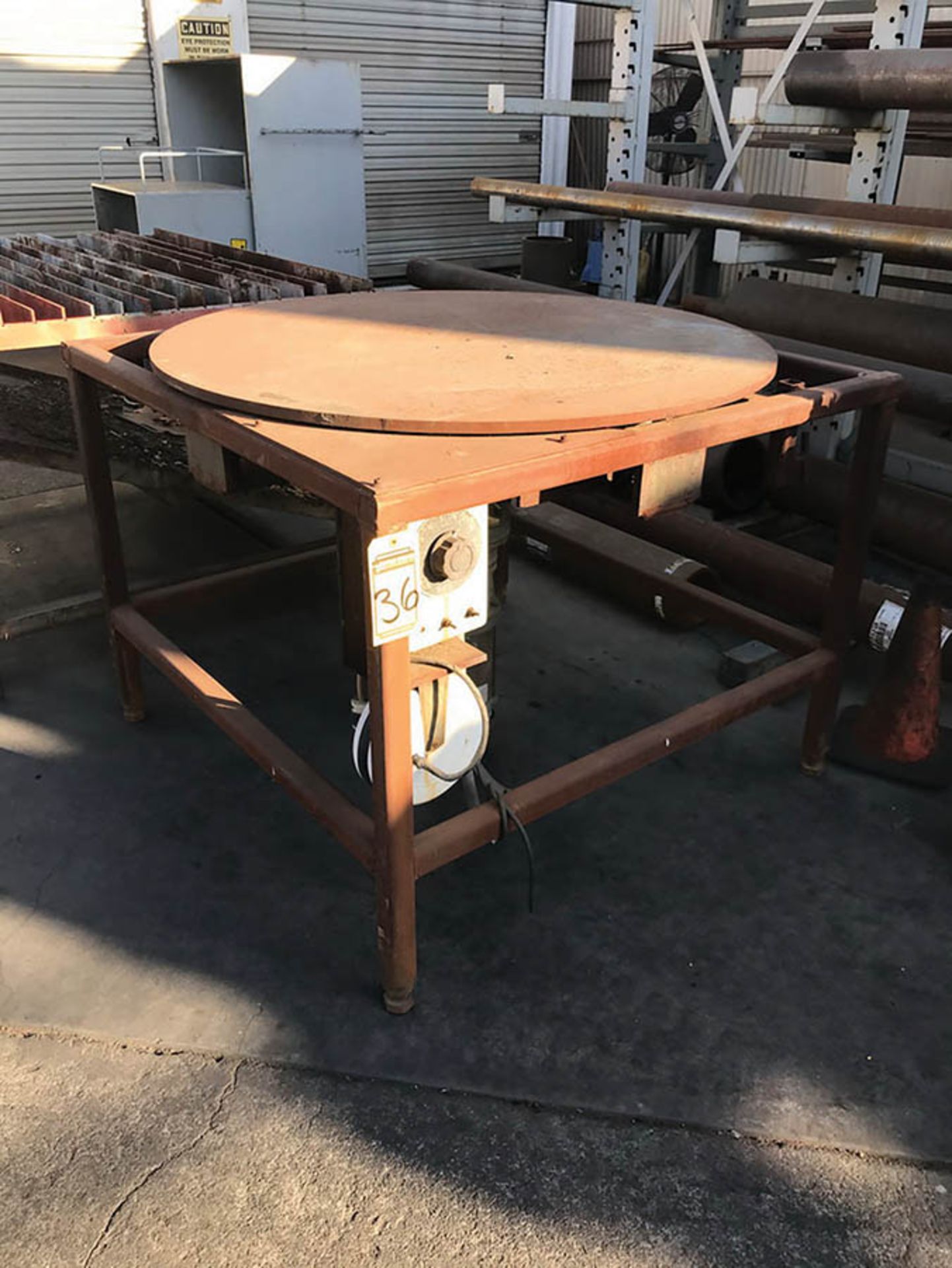 48'' ROTARY TORCH TABLE, 1 HP, 1PH