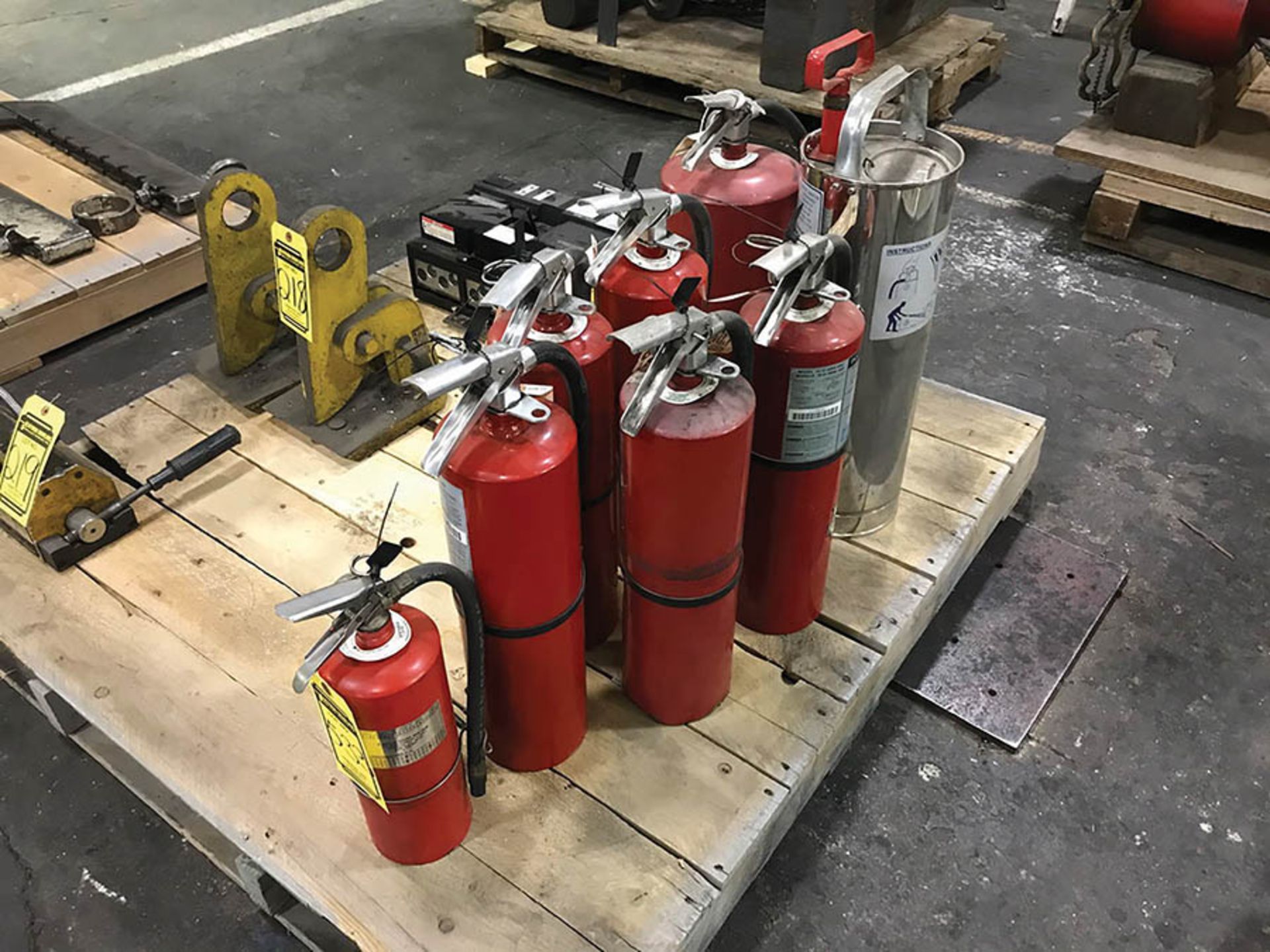 (X8) FIRE EXTINGUISHERS - Image 2 of 2