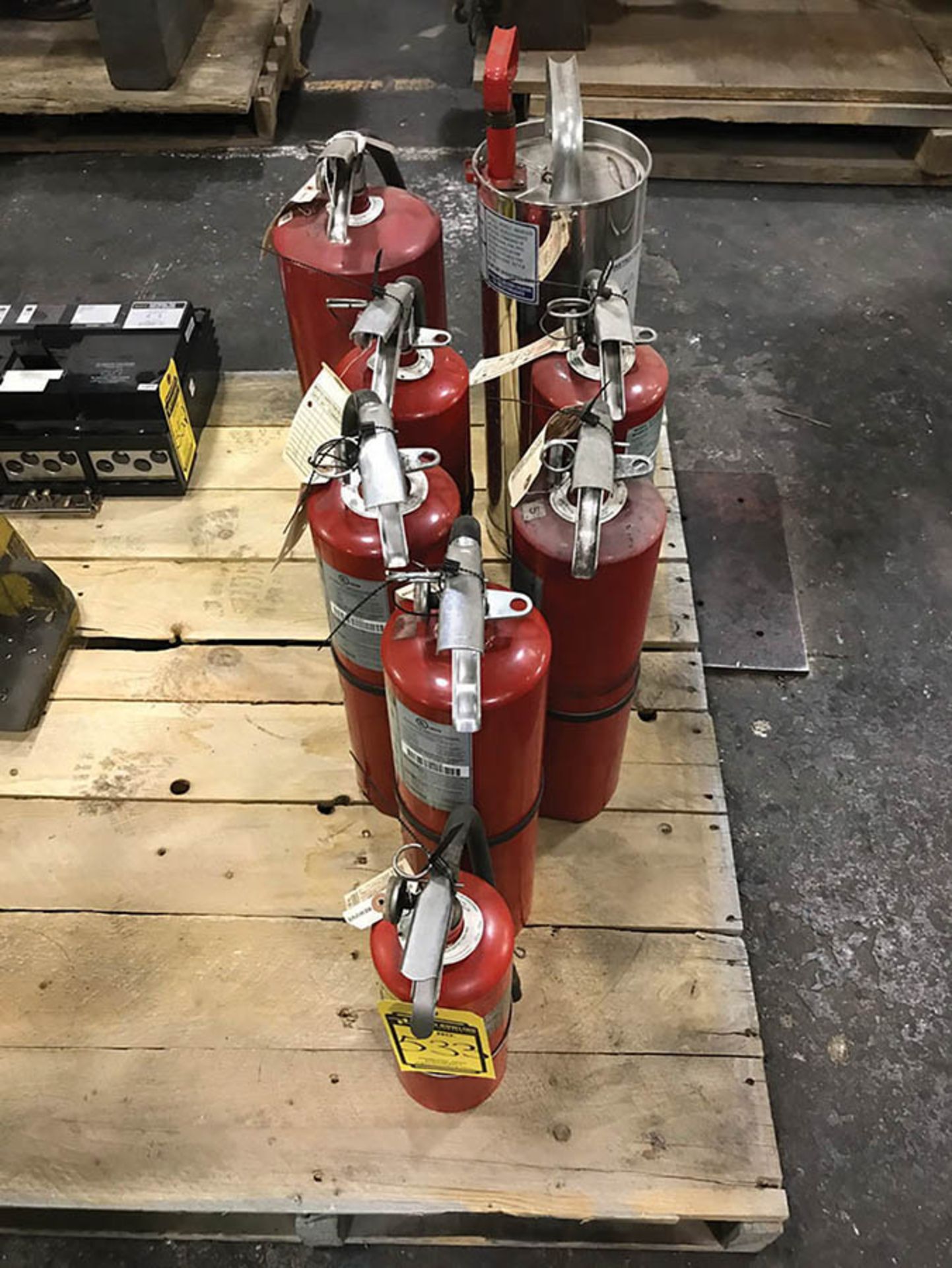 (X8) FIRE EXTINGUISHERS