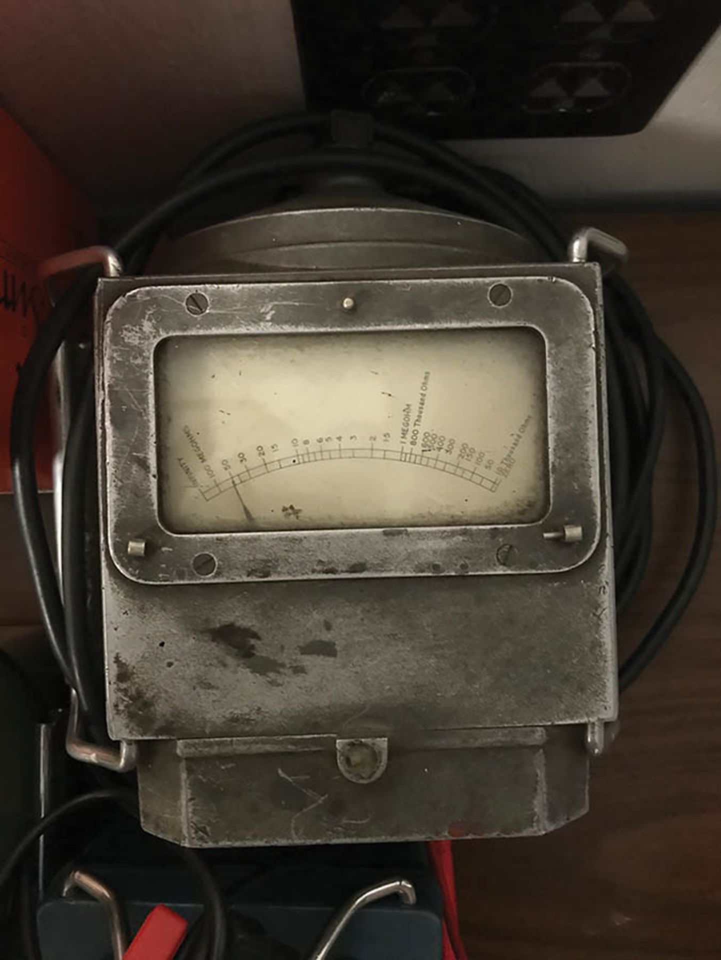 (X2) UEI INSULATION TESTERS, MODEL IRT20 W/ SIMPSON VOLT/OHM/MILLIAMMETER - Image 2 of 4